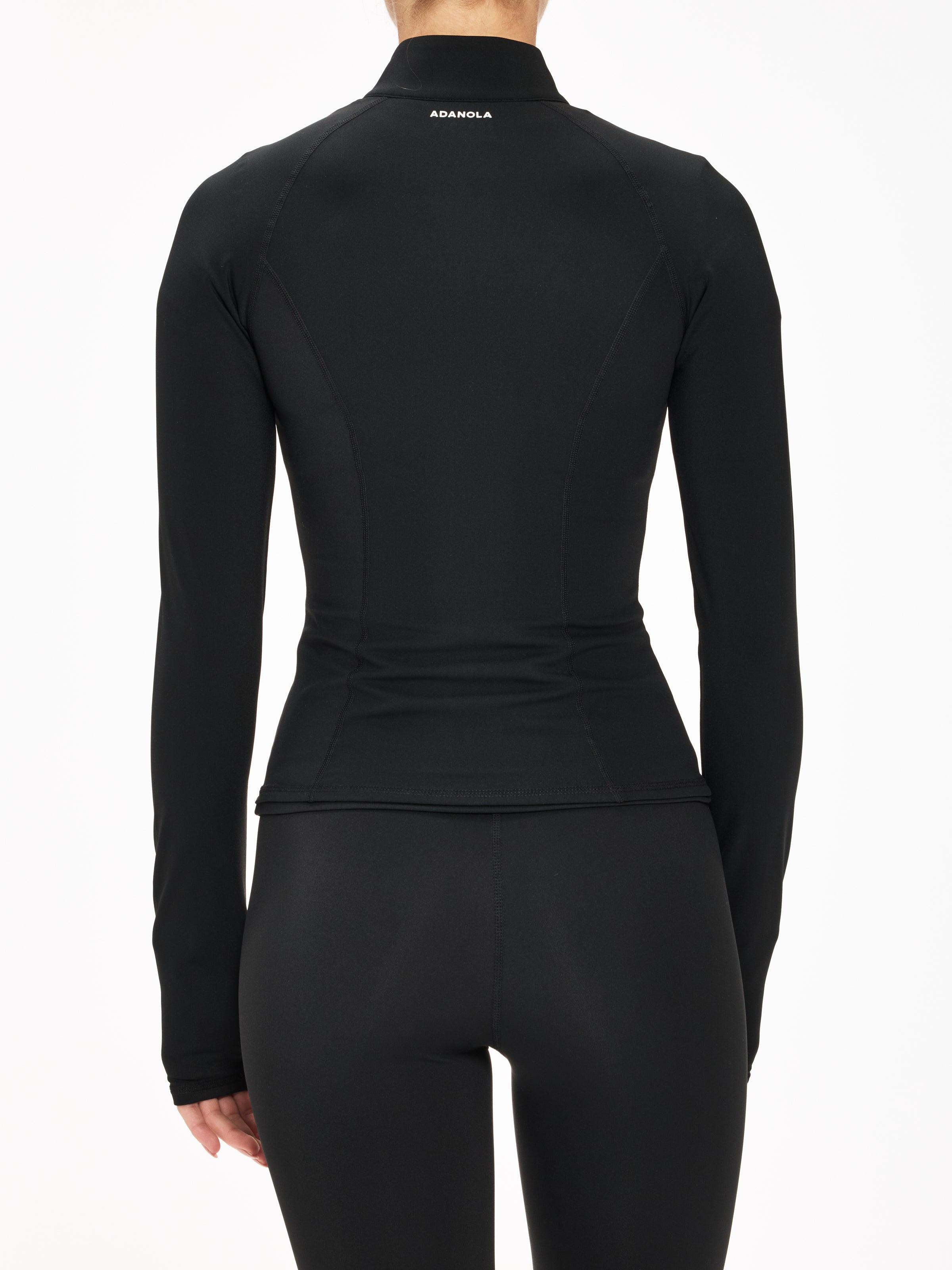 Adanola Ultimate Long Sleeve Zip Up Top
