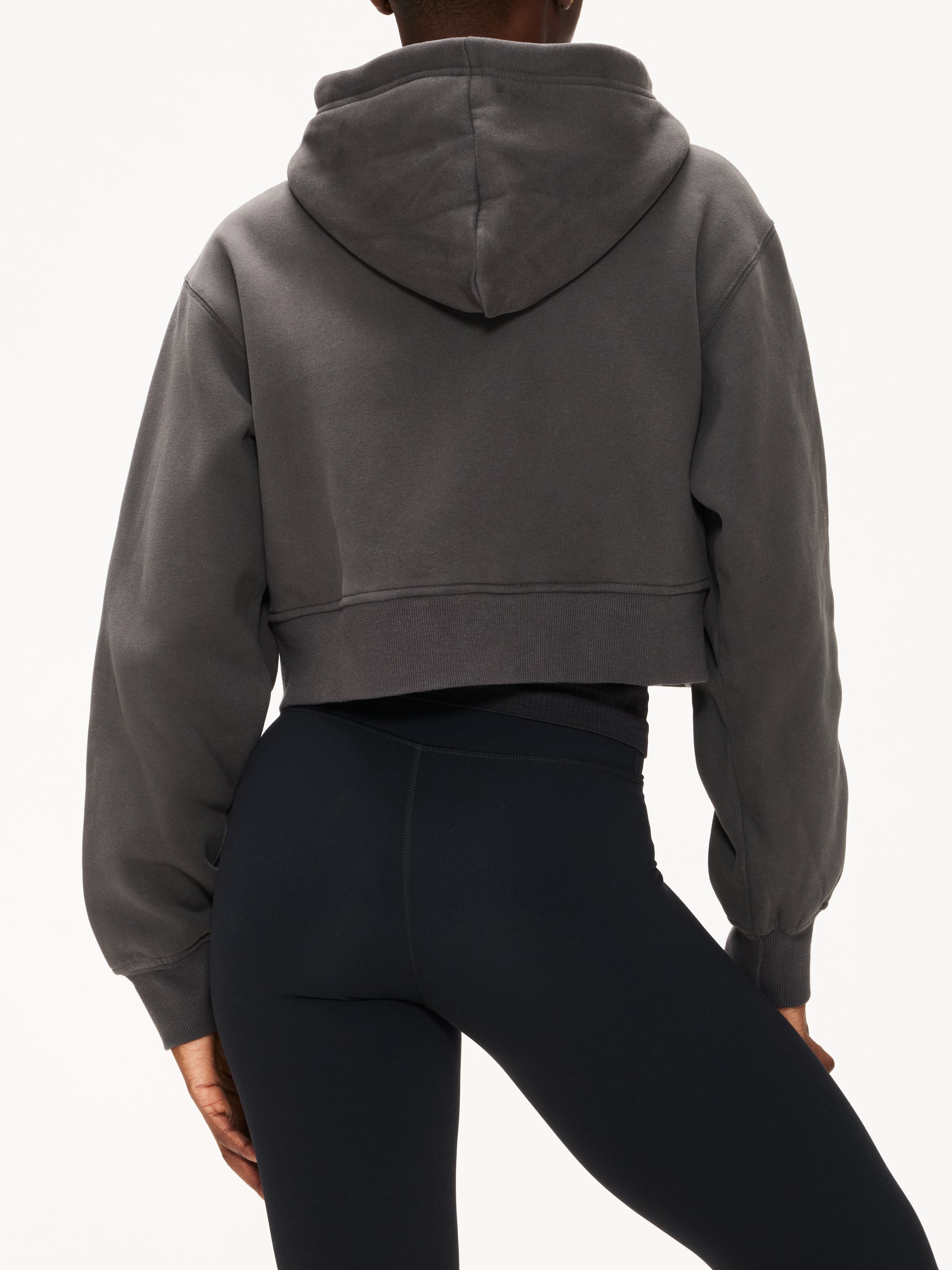 All Fenix Crop Zipped Hoodie