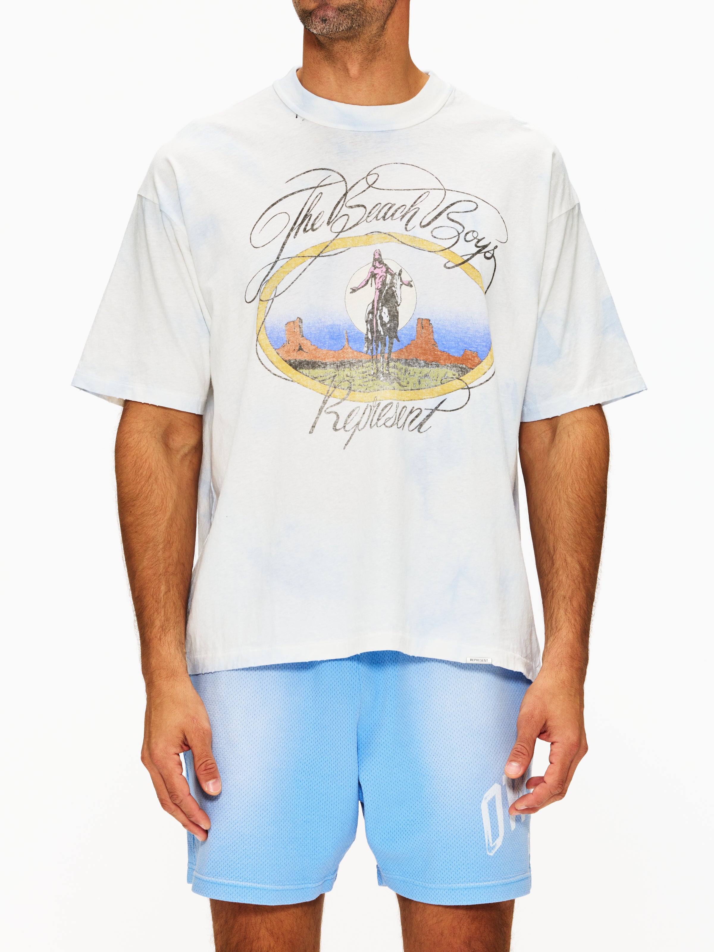Represent Beach Boys Script T-Shirt
