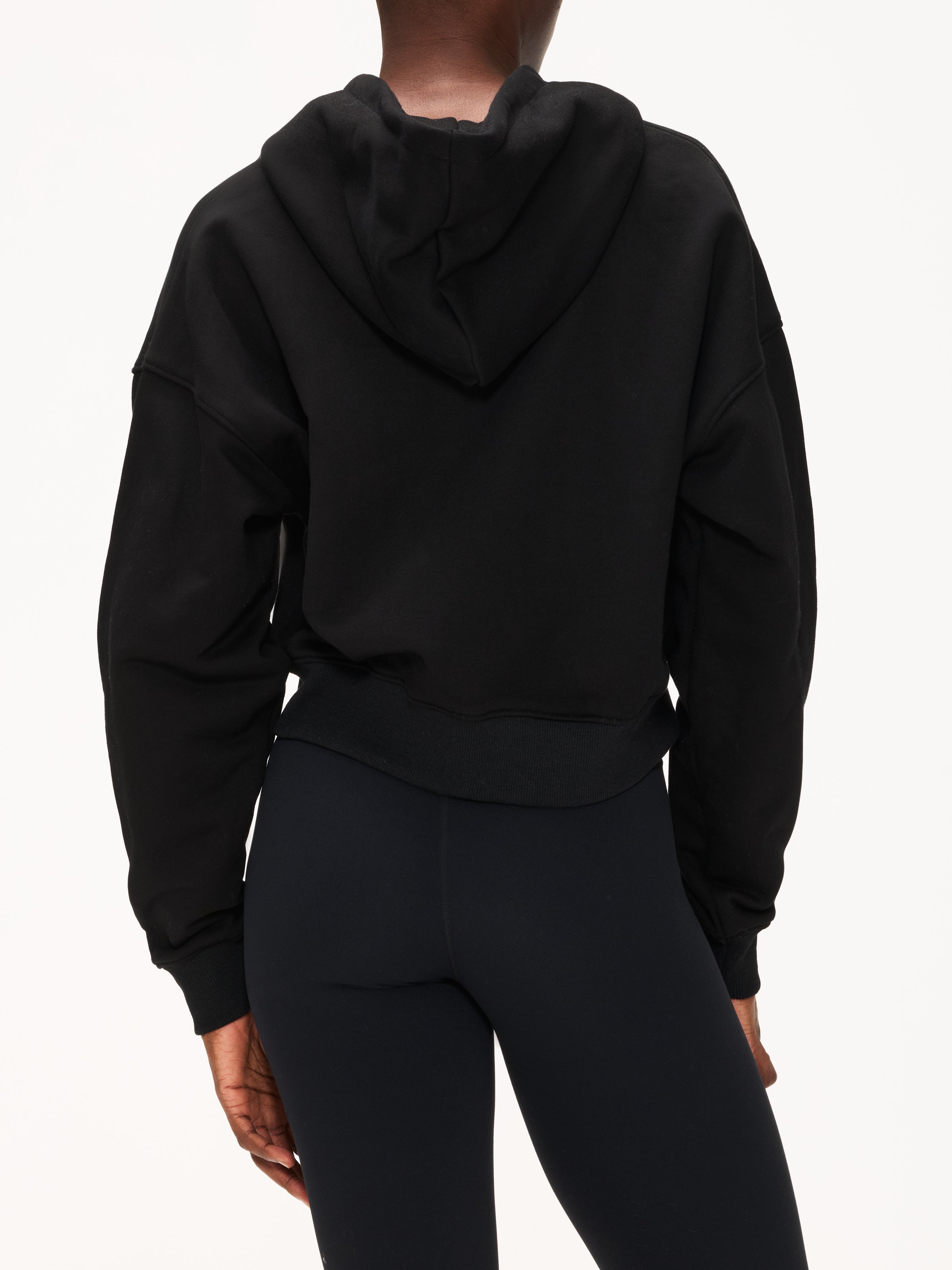 Equinox "Commit To Something" Crop Zipper Hoodie
