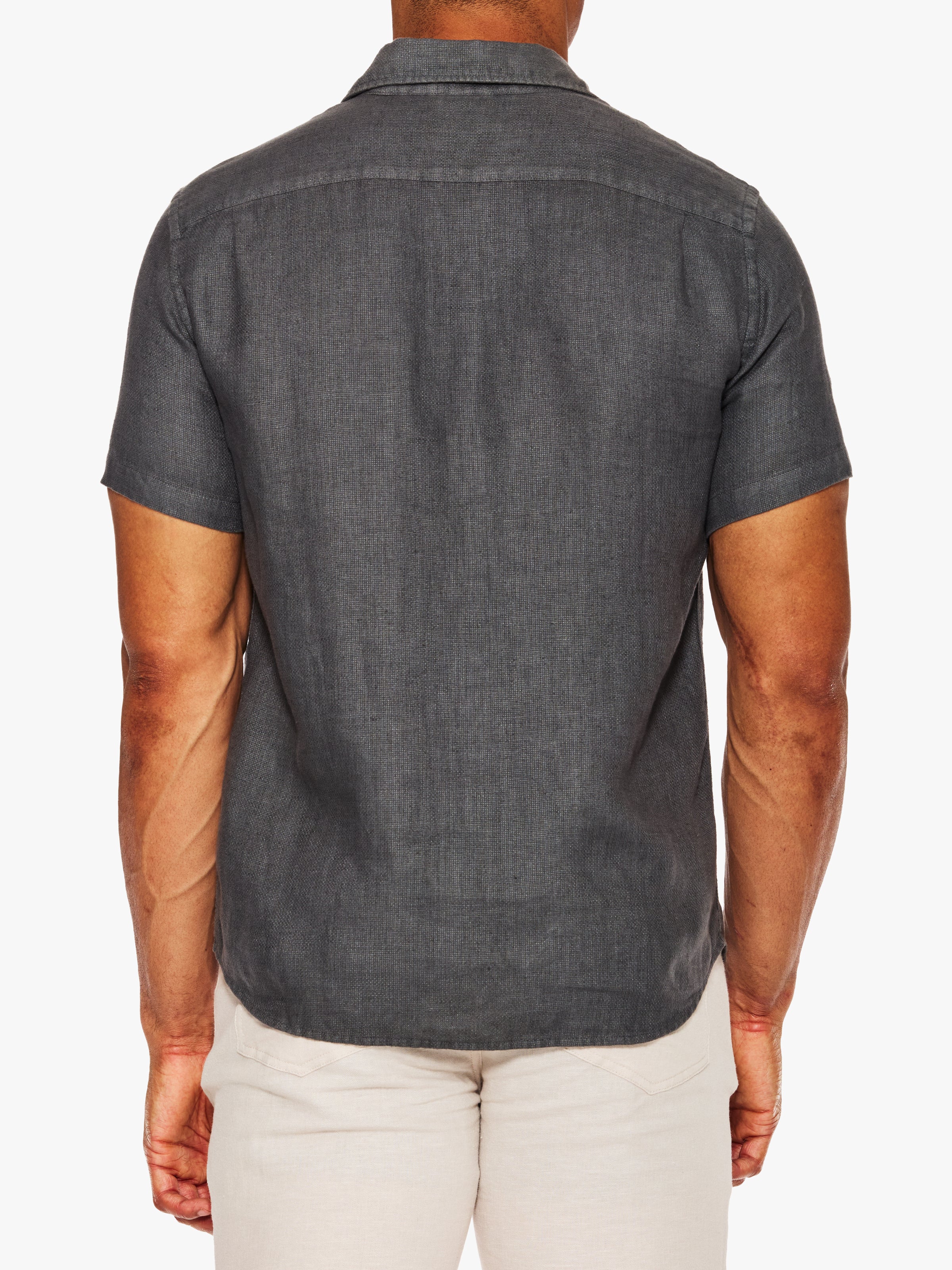 Faherty Short Sleeve Palma Linen Shirt