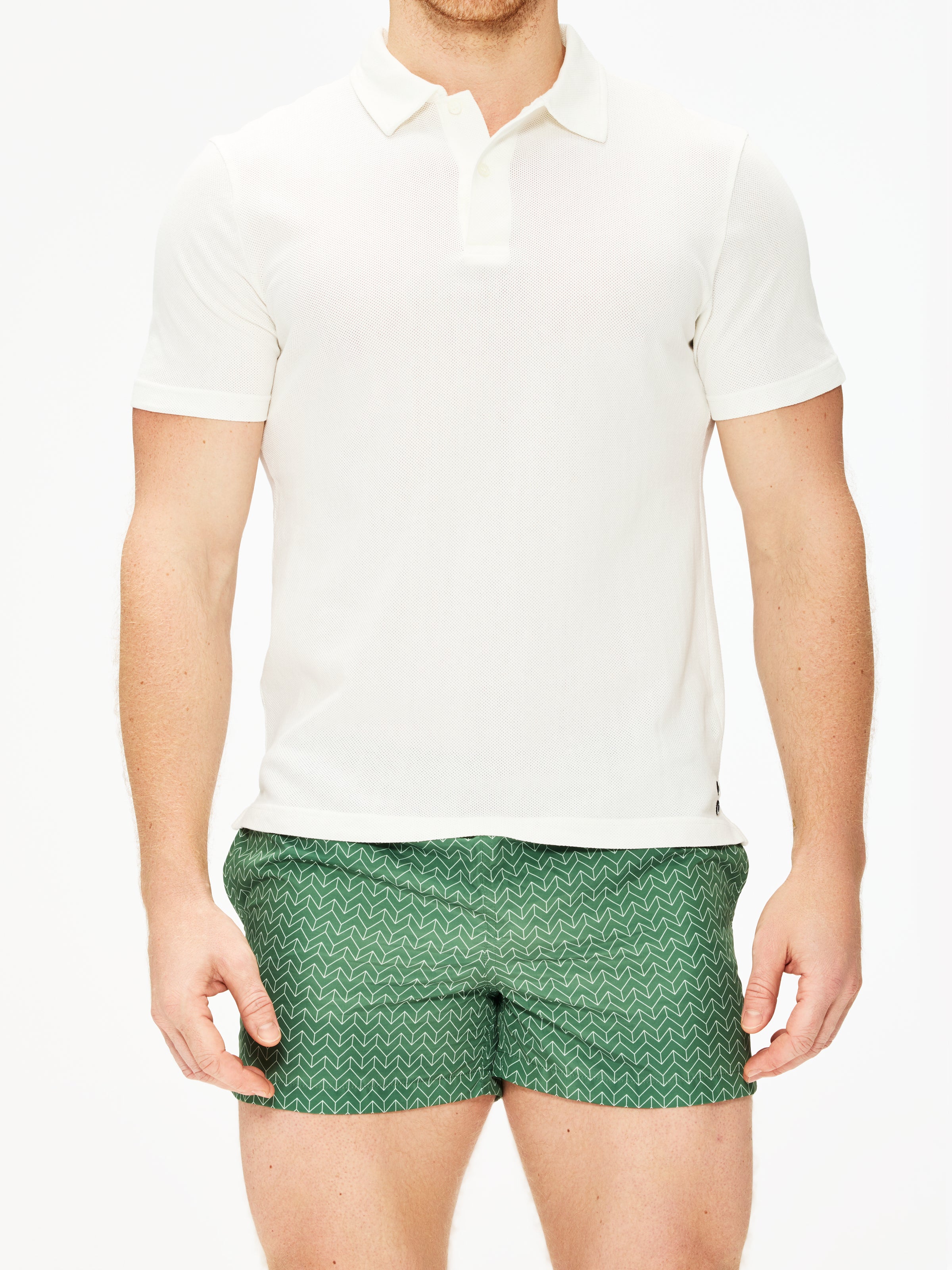Ron Dorff Cotton Mesh Polo