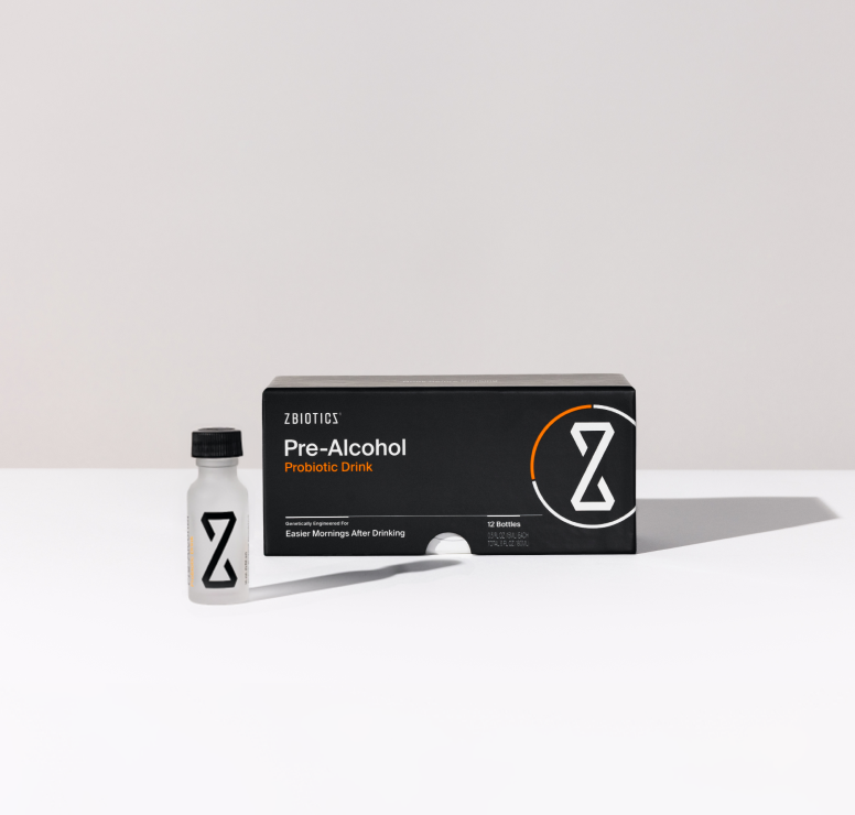 ZBiotics Pre-Alcohol Probiotic Drink – 12-pack