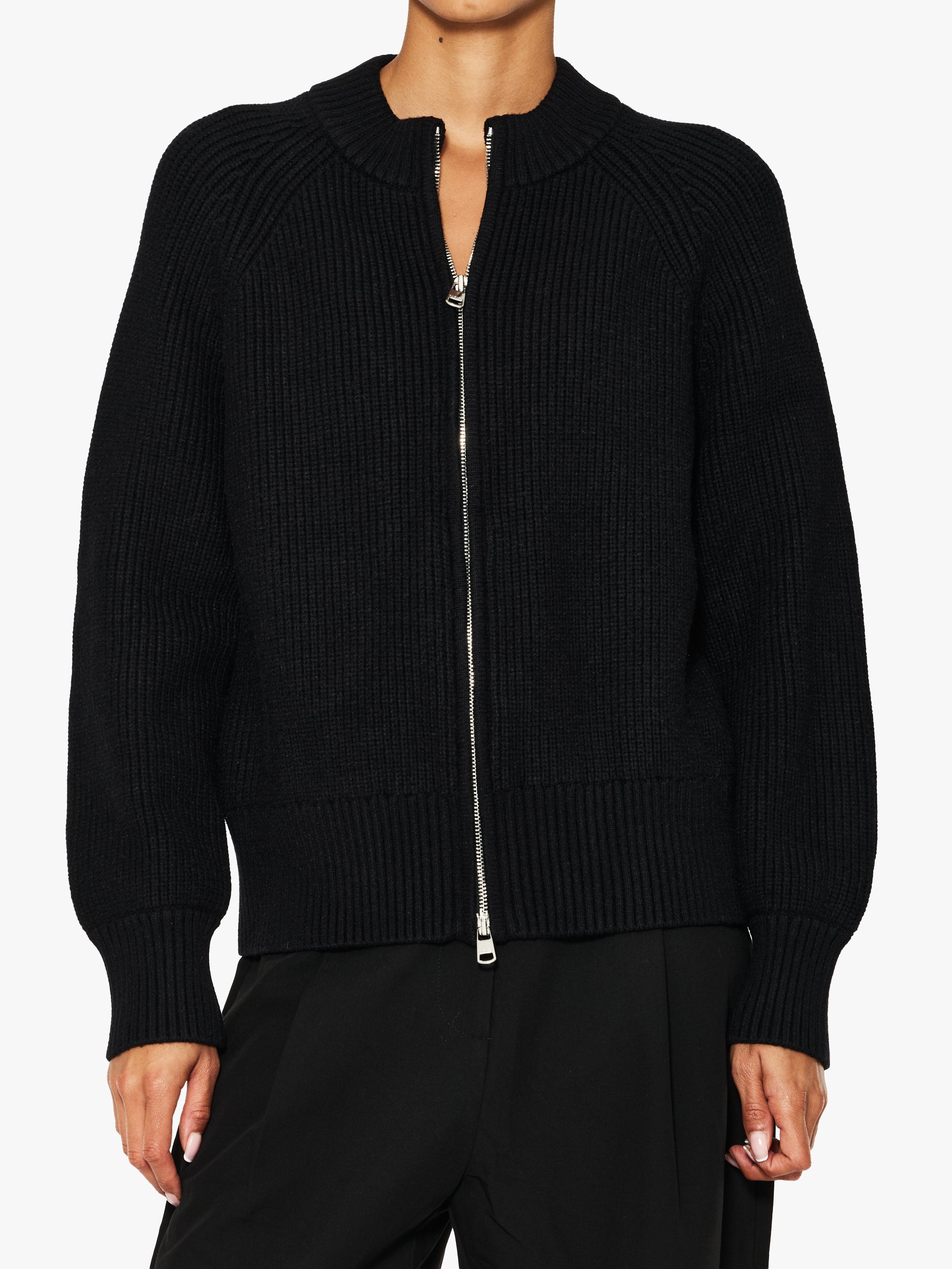Varley Milo Zip Through Knit Jacket