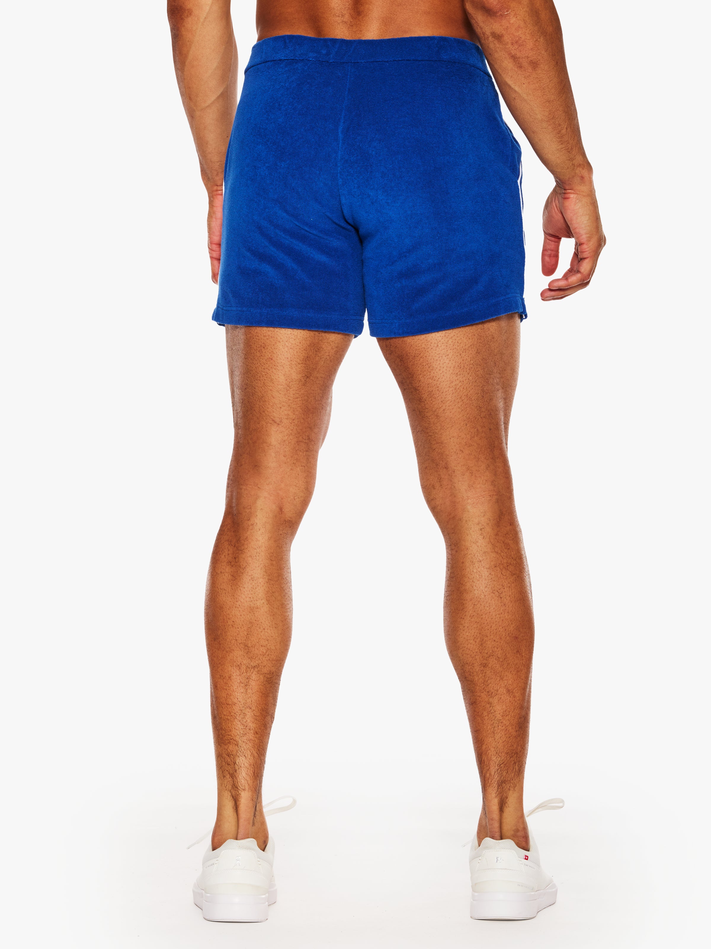 Ron Dorff Cotton Terry Tennis Shorts w Piping