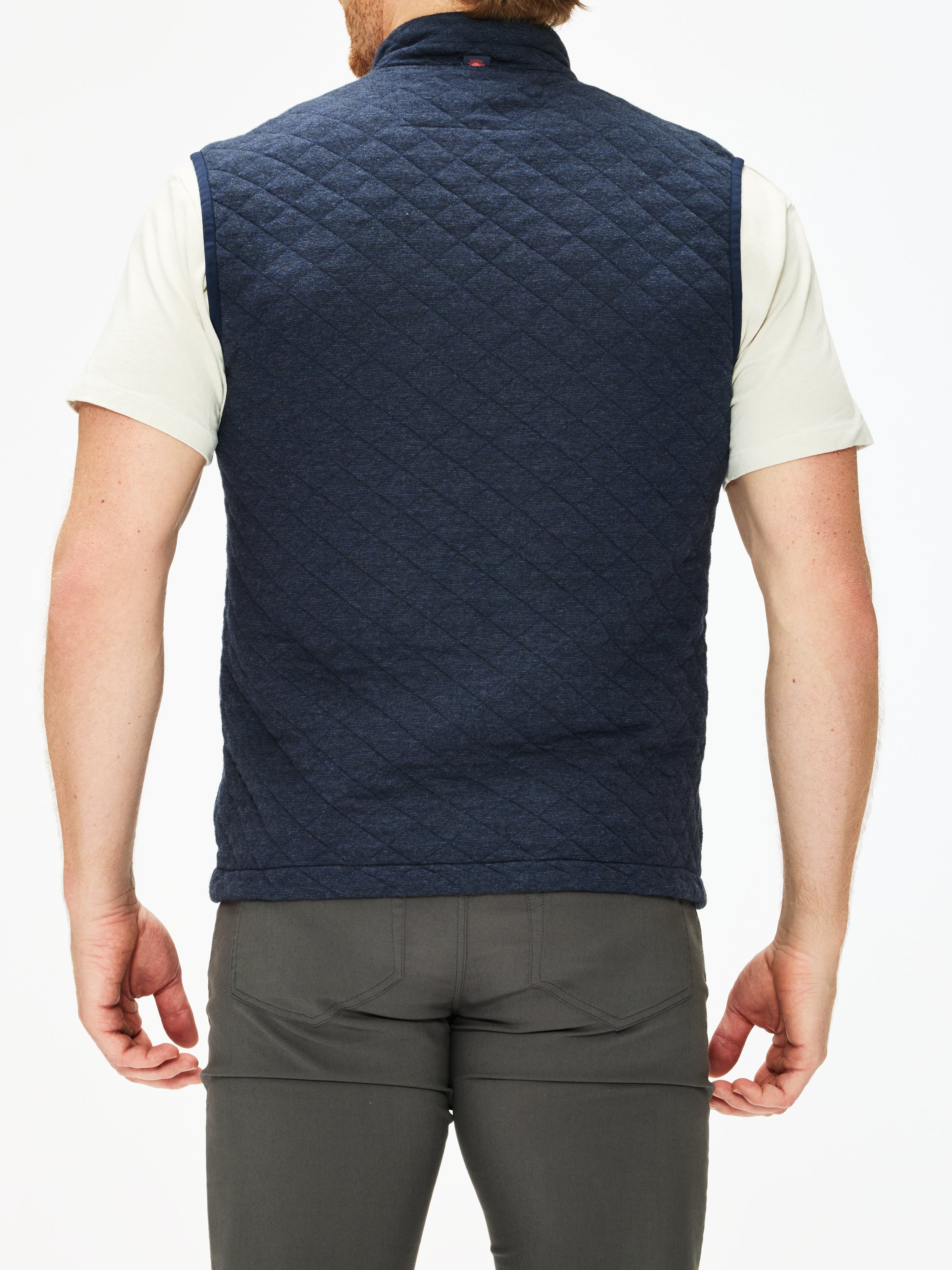 Faherty Epic Quilted Fleece Vest