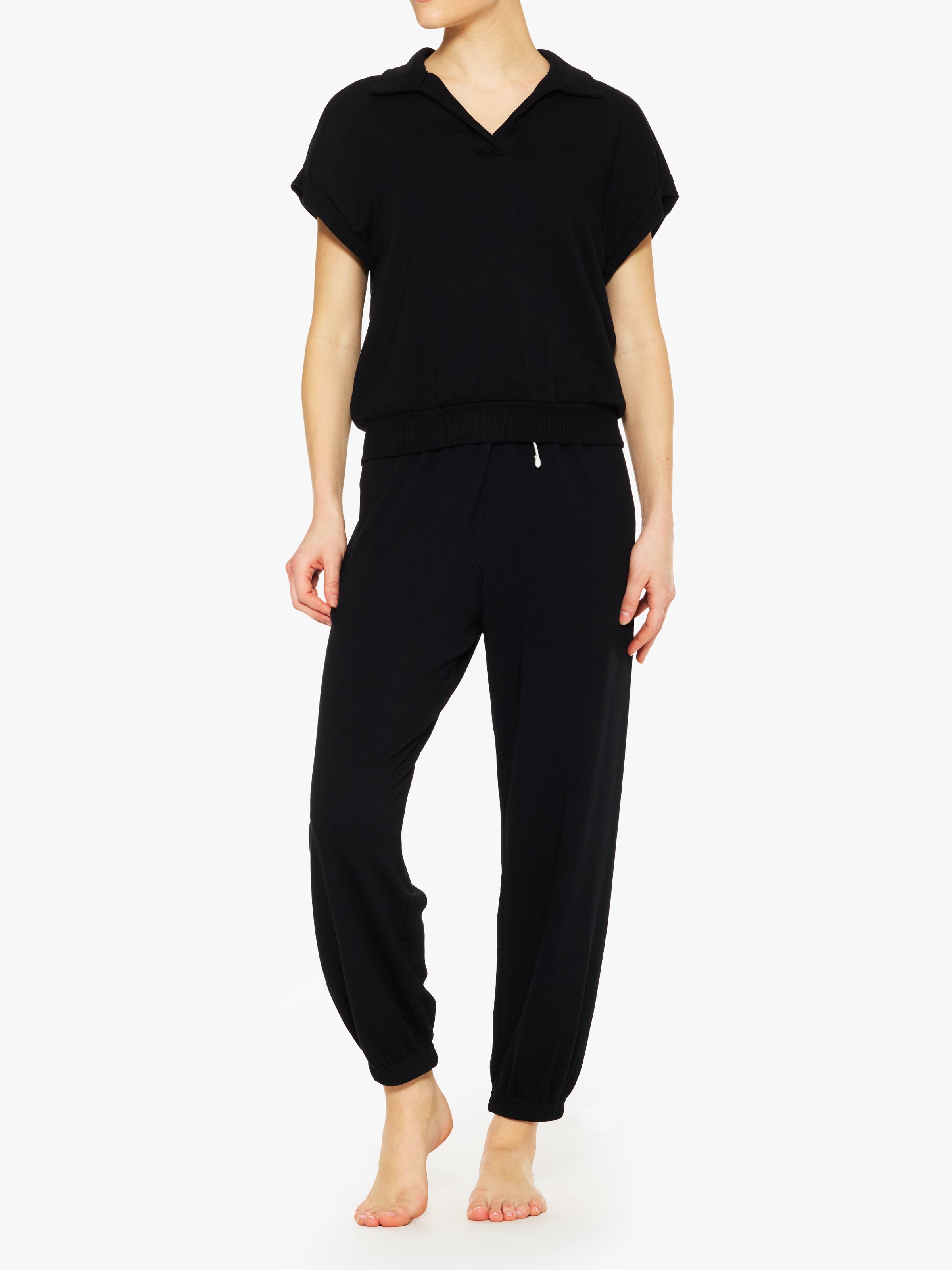 Splits59 Evie Fleece Sleeveless Polo