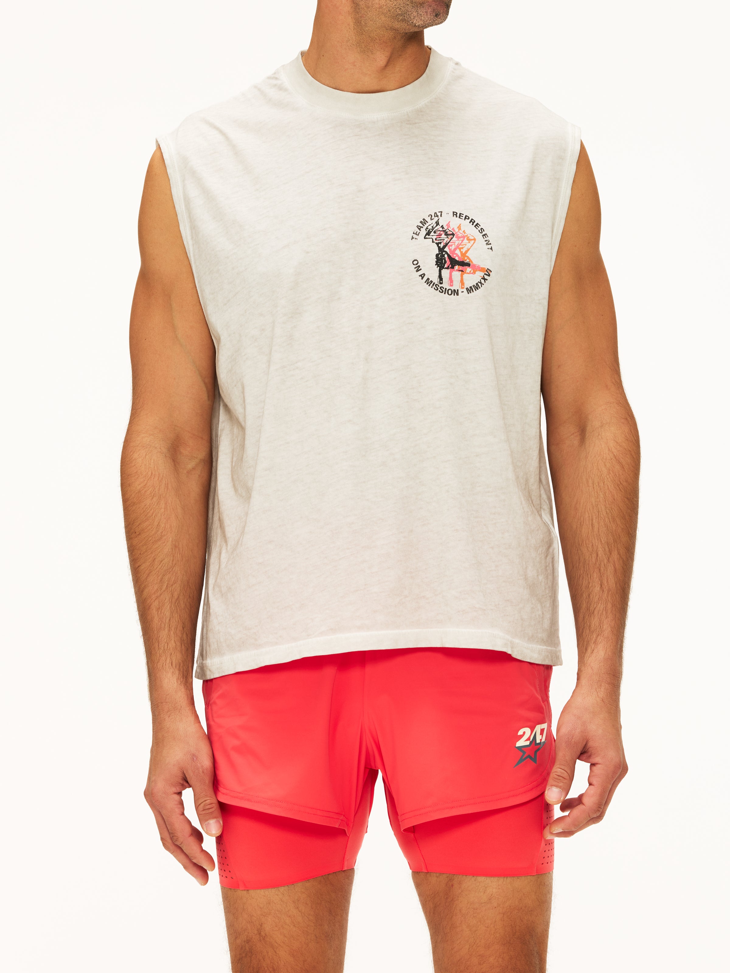 Represent 247 Torch Crop Tank