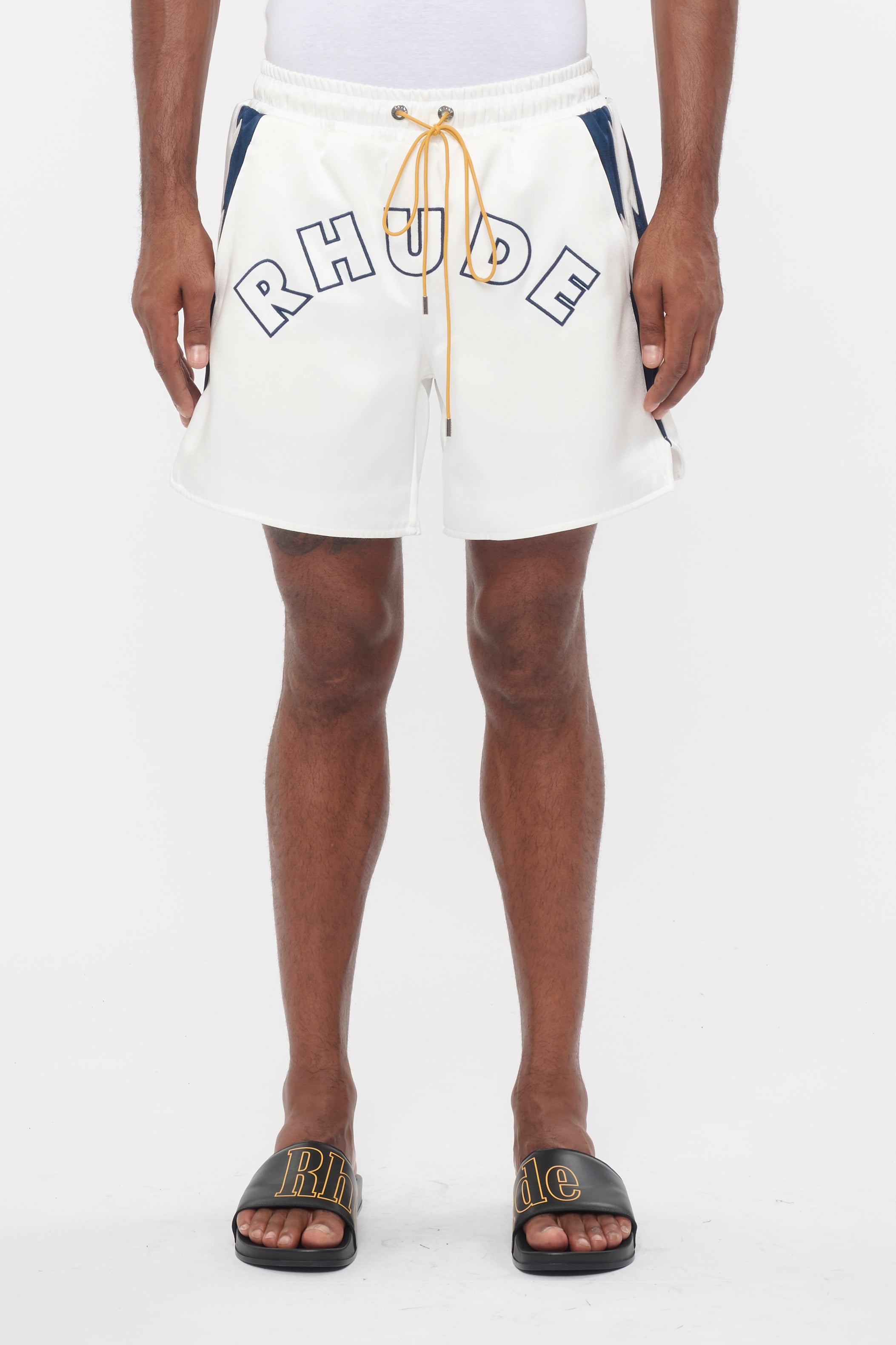 Rhude Logo Lightning Shorts