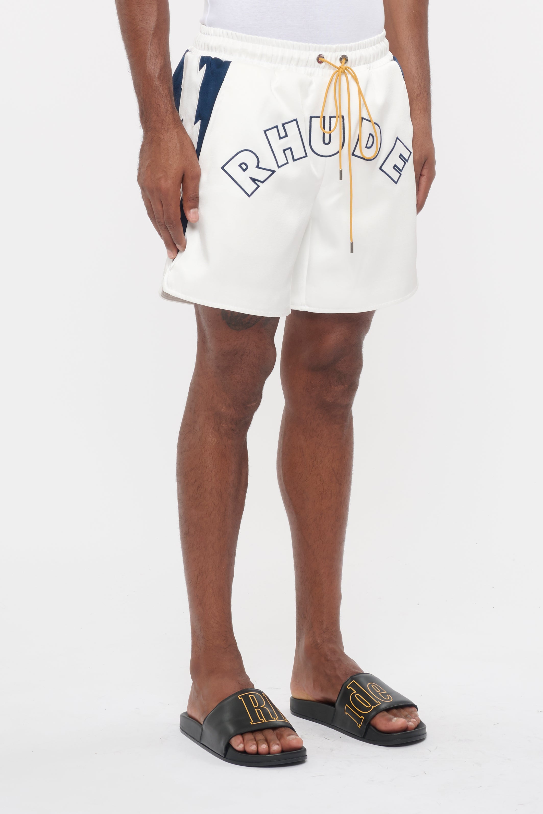 Rhude Logo Lightning Shorts