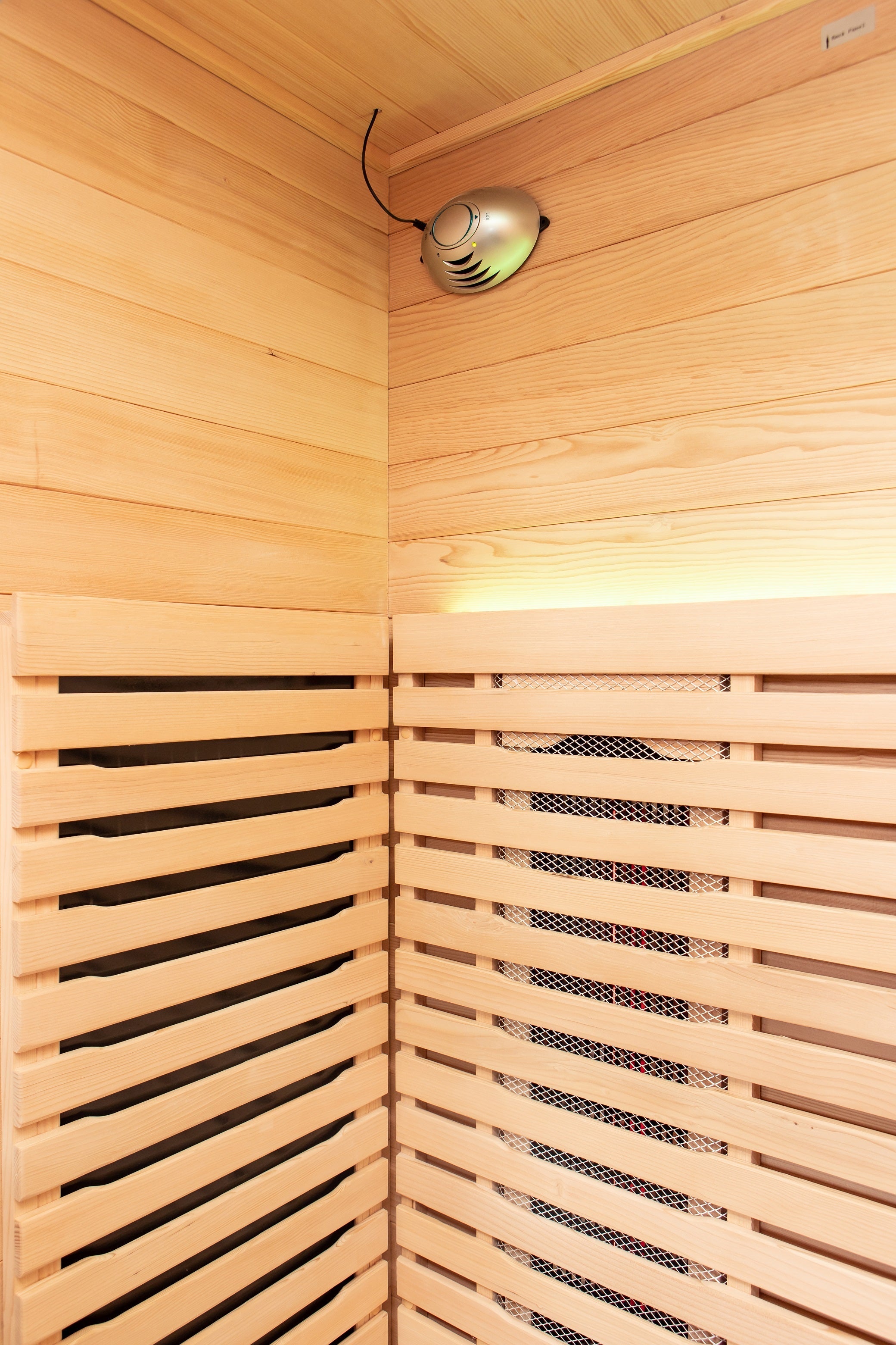 Shasta 1-Person Full Spectrum Infrared Sauna with Full-Body Medical-Grade Red Light Therapy & Smart WiFi App Control