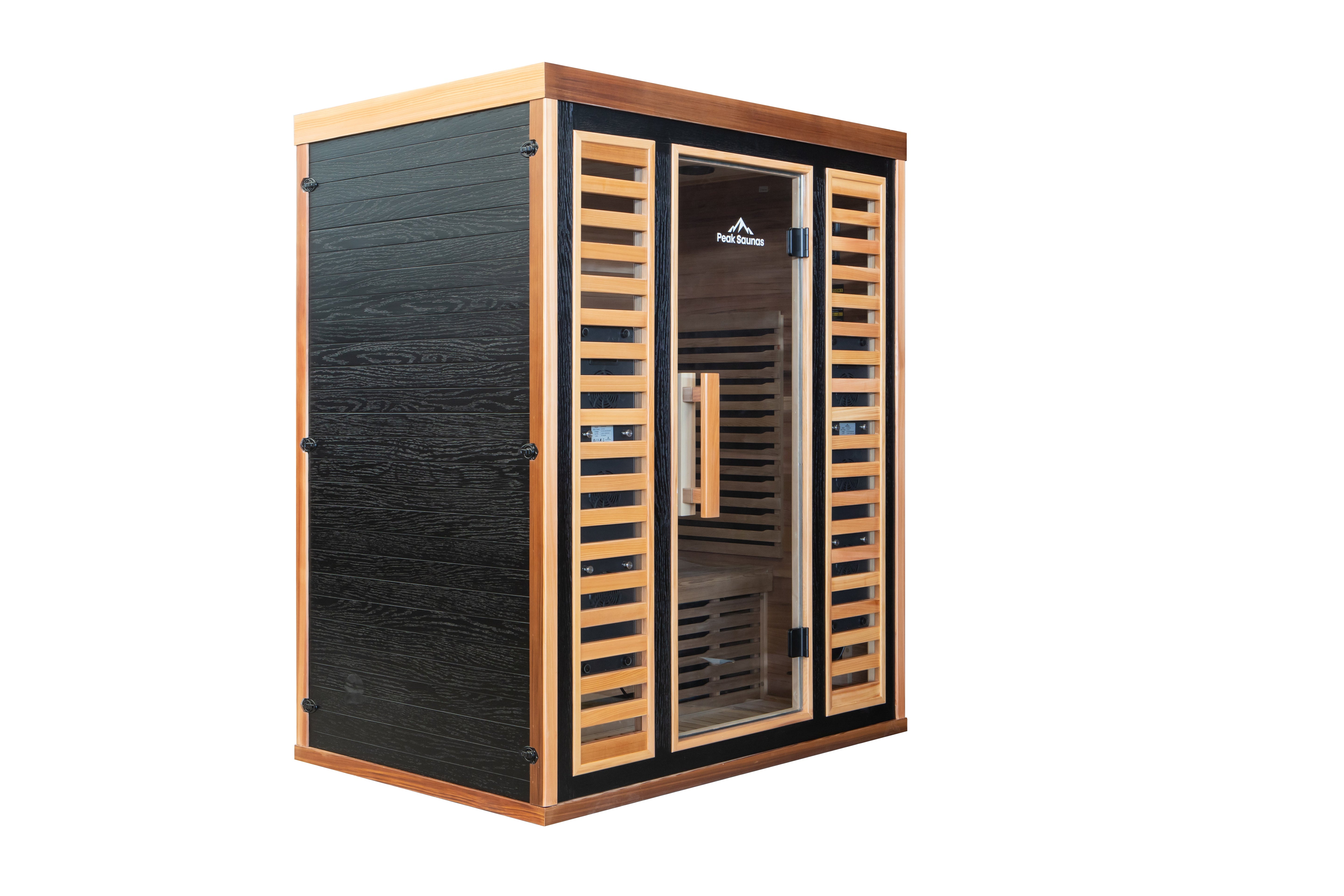 Matterhorn 3-Person Full Spectrum Infrared Sauna with Full-Body Medical-Grade Red Light Therapy & Smart WiFi App Control