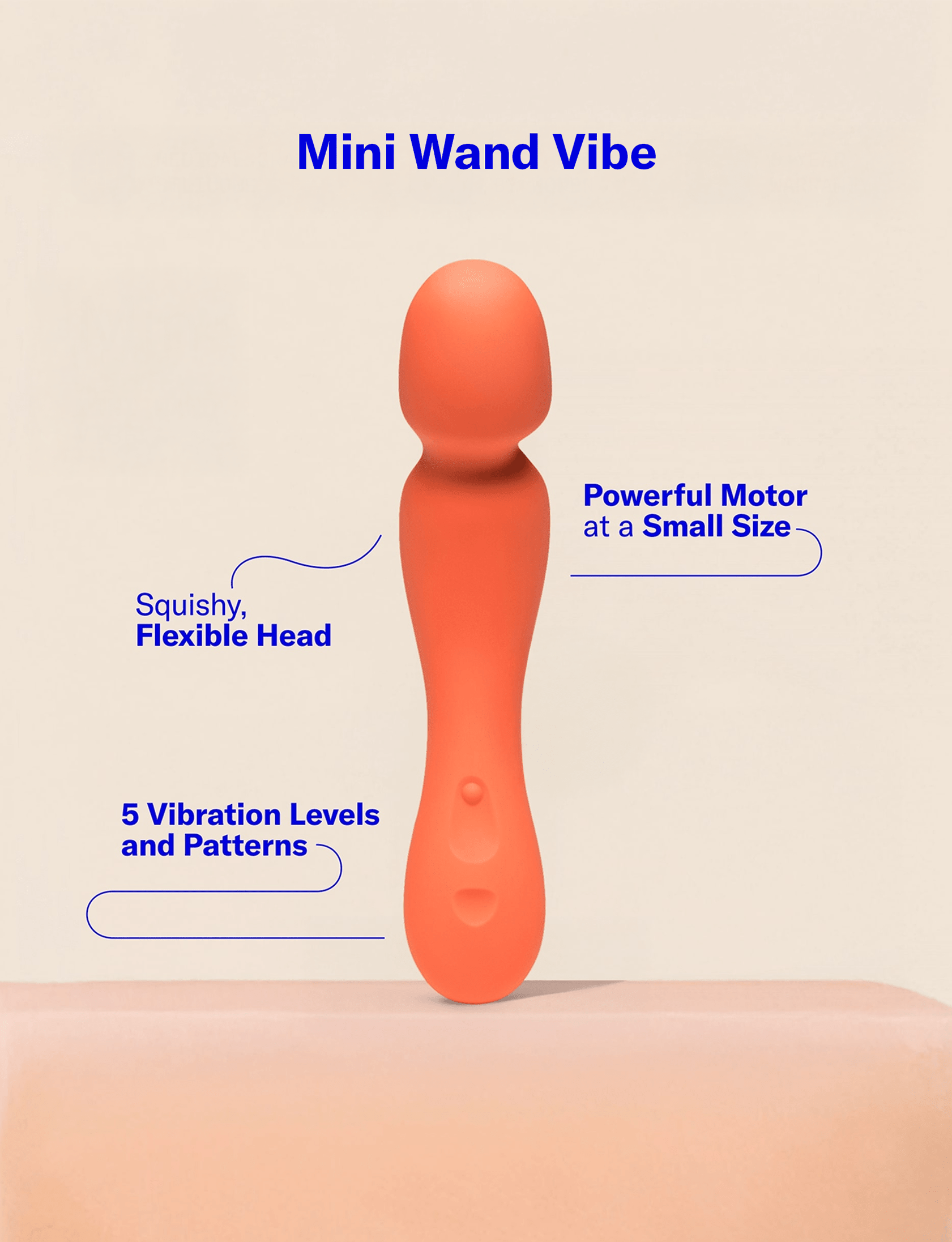Min Mini Wand Vibrator