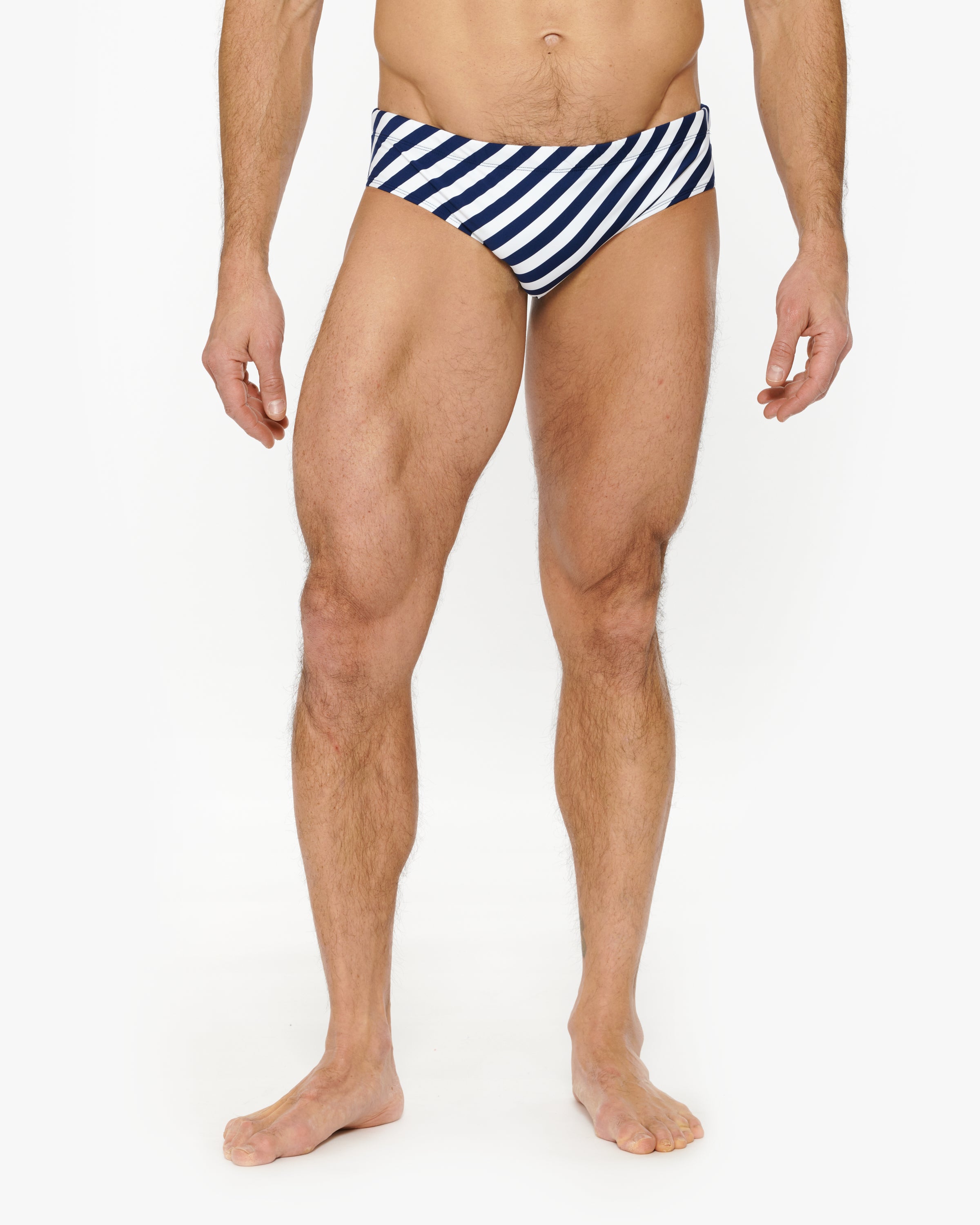 RON DORFF SWIM BRIEFS DIAGONAL STRIPES