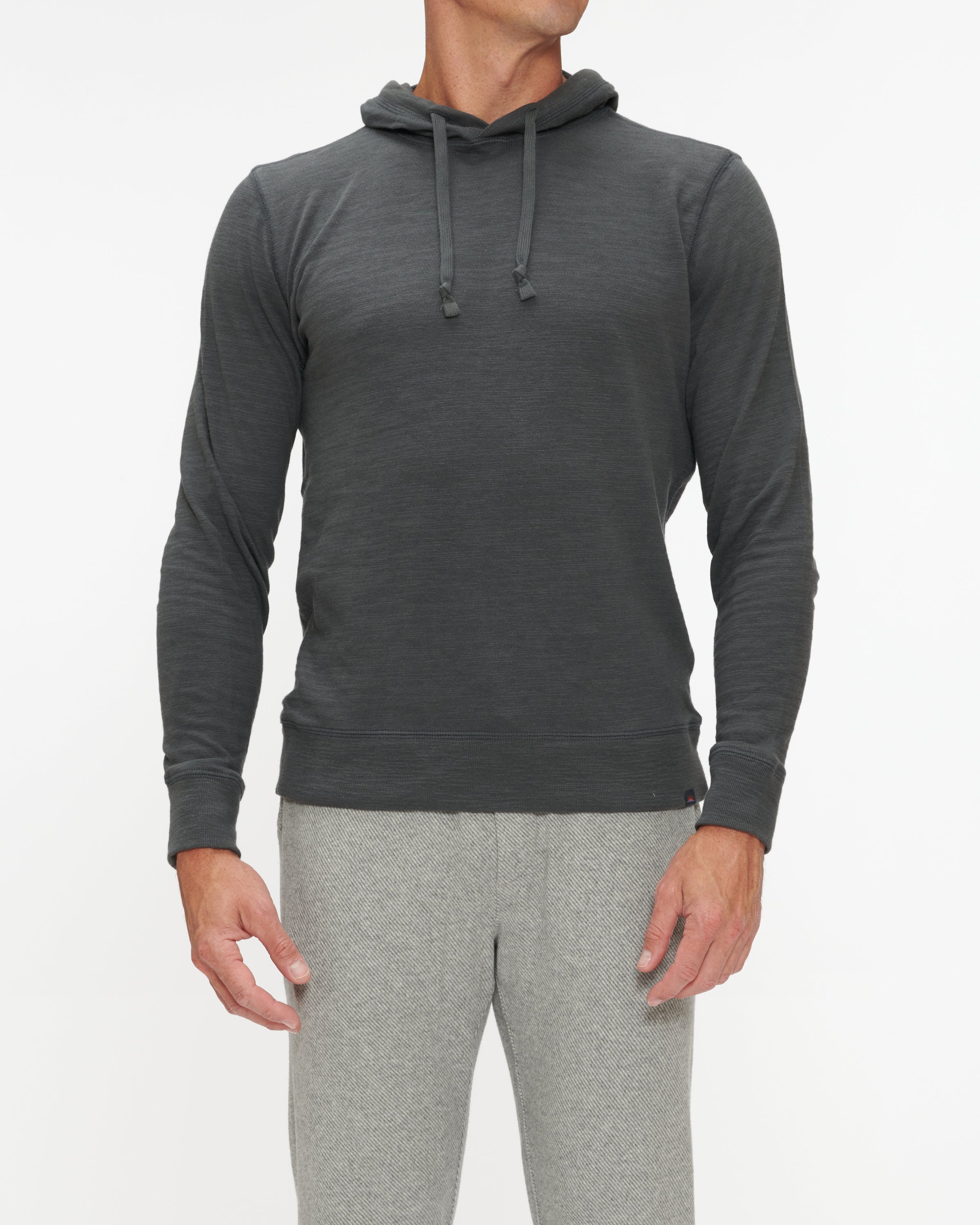 FAHERTY SLUB COTTON HOODIE