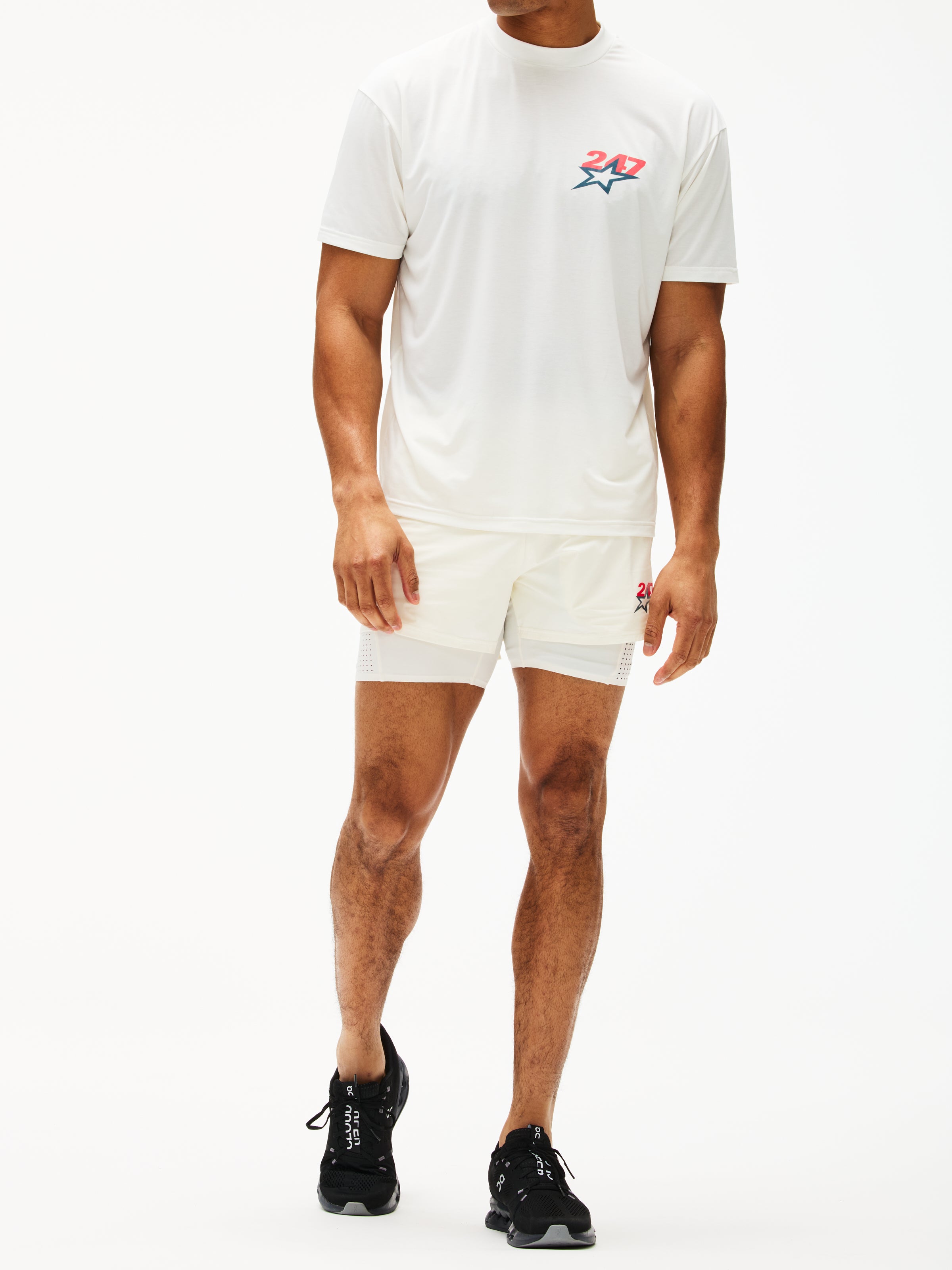 Represent Team 247 Star Print Oversized Tshirt