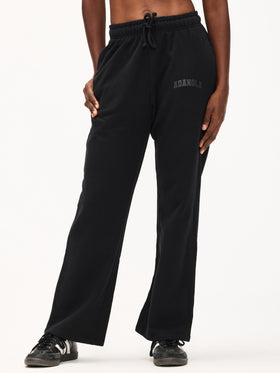 Adanola Varsity Loose Fit Straight Leg Sweatpants
