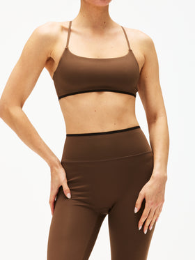 Adanola Bonded Skinny Strap Bra
