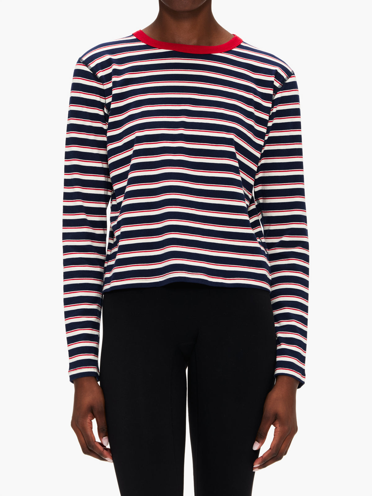 Asher Lucy Long Sleeve Stripe Tee