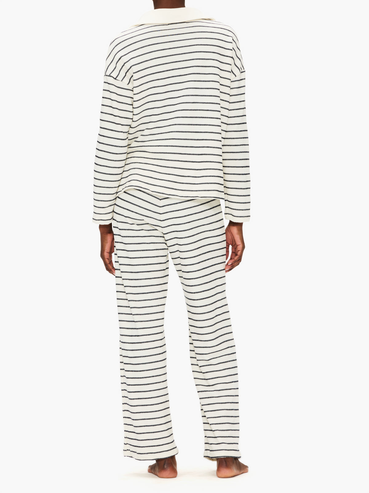 Electric & Rose Lana Polo Top Stripe
