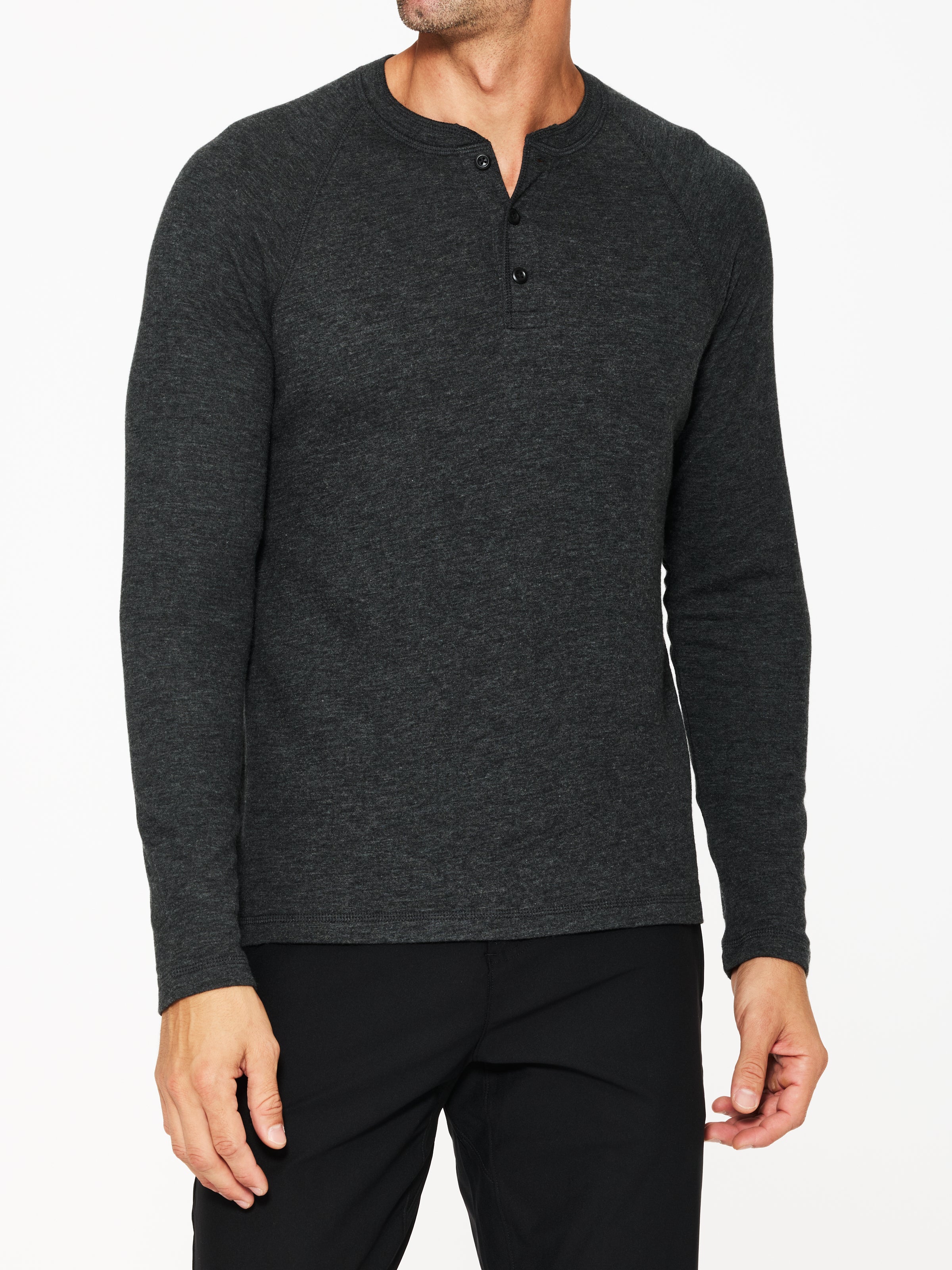 Faherty Long Sleeve Cloud Henley