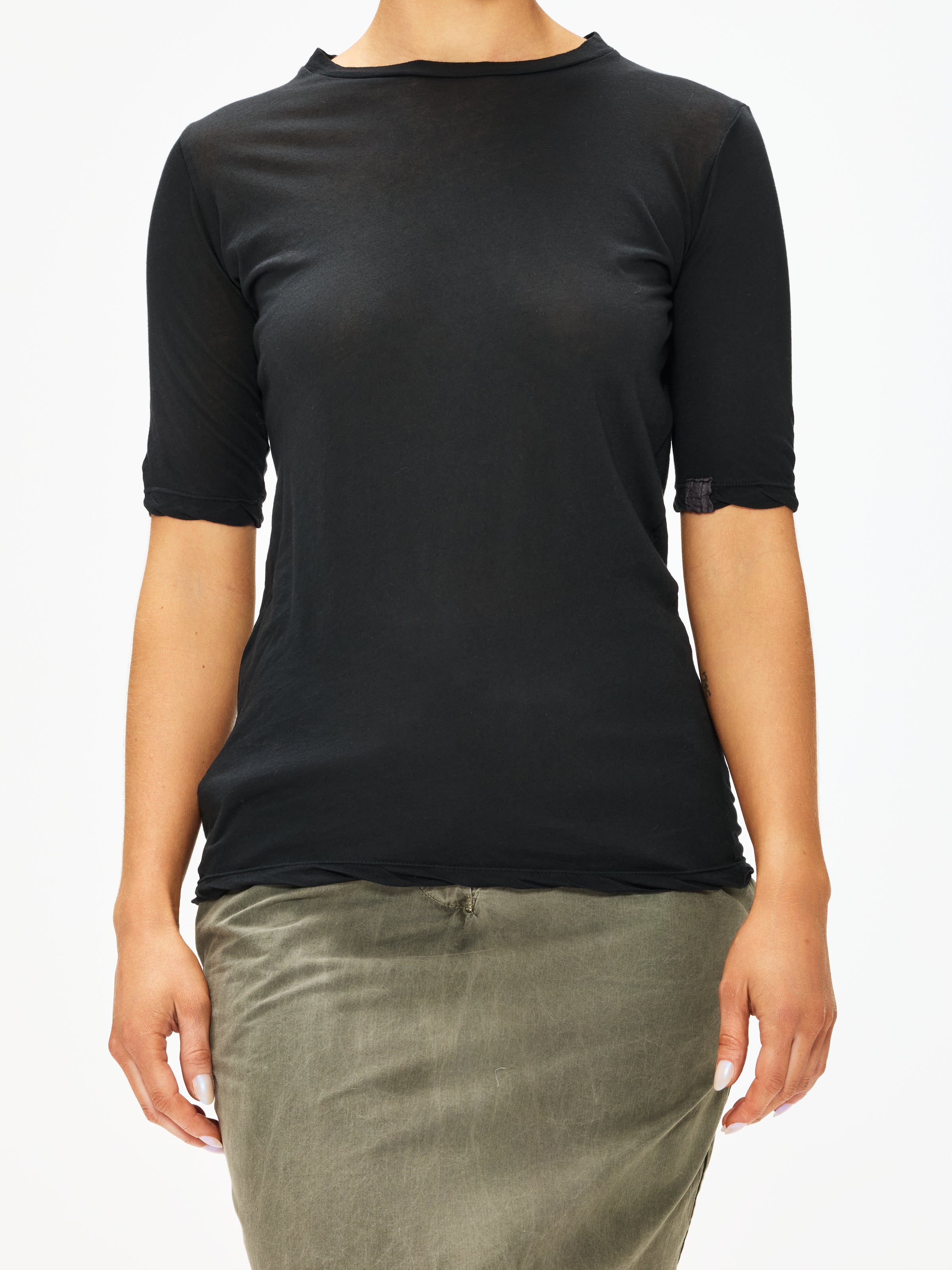 All Three Victoria ¾ Sleeve in Tissue Cotton