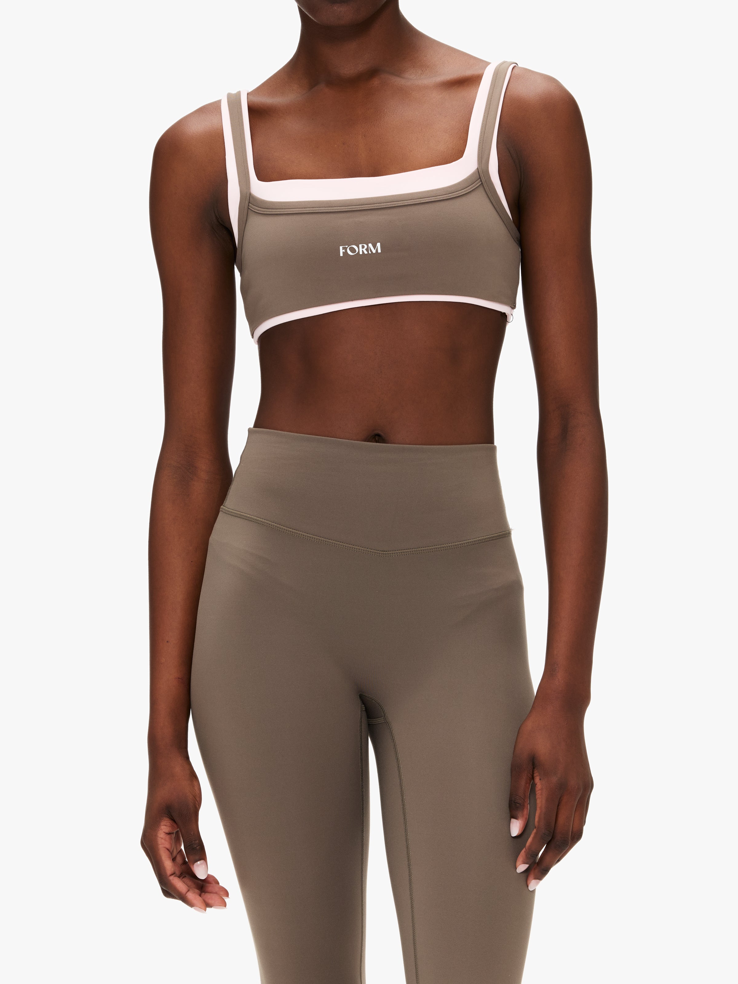 FORM Scoop Layered Bra