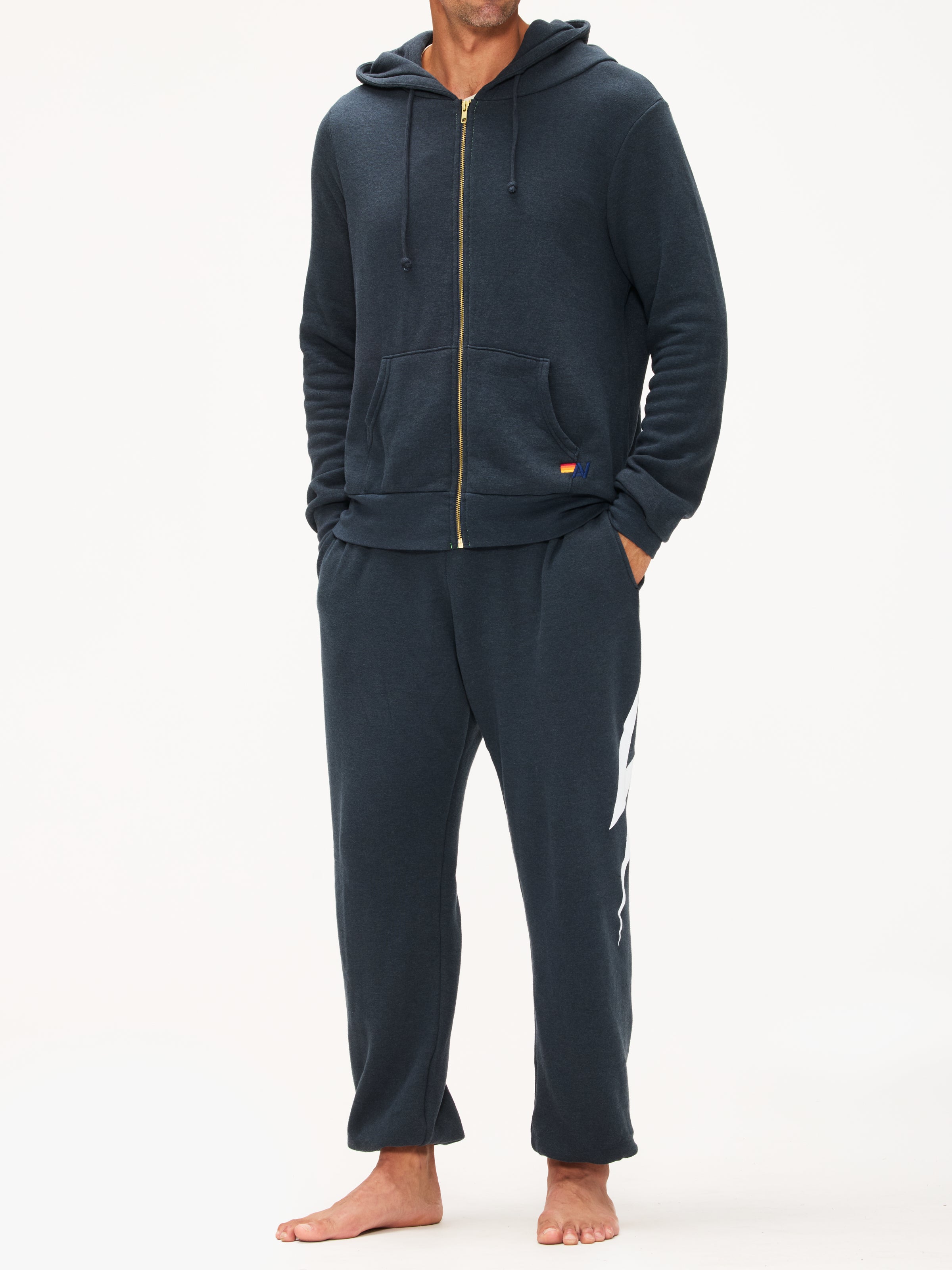 Aviator Nation Bolt Zip Unisex Hoodie