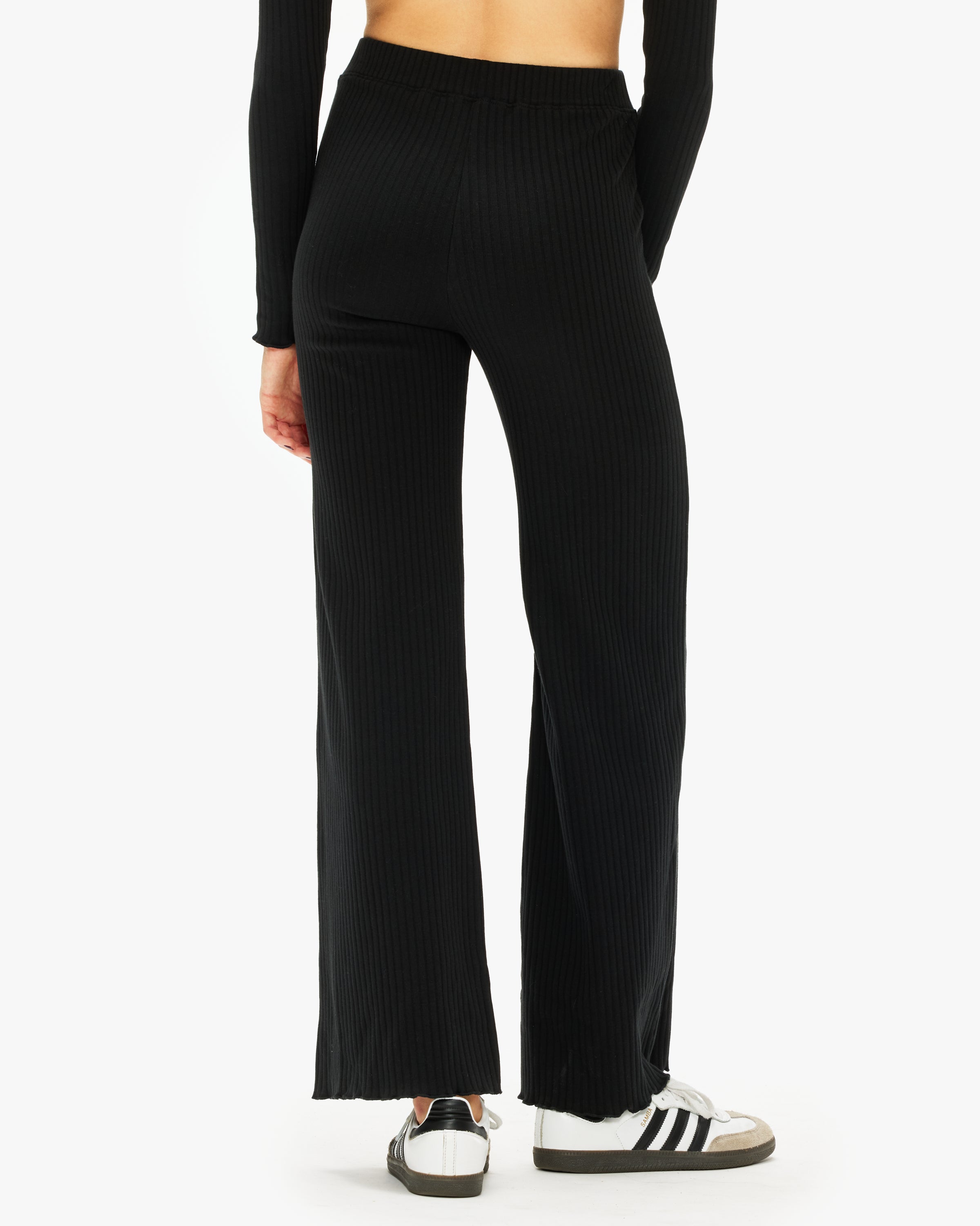 Goldie Wide Rib Wide Leg Pant
