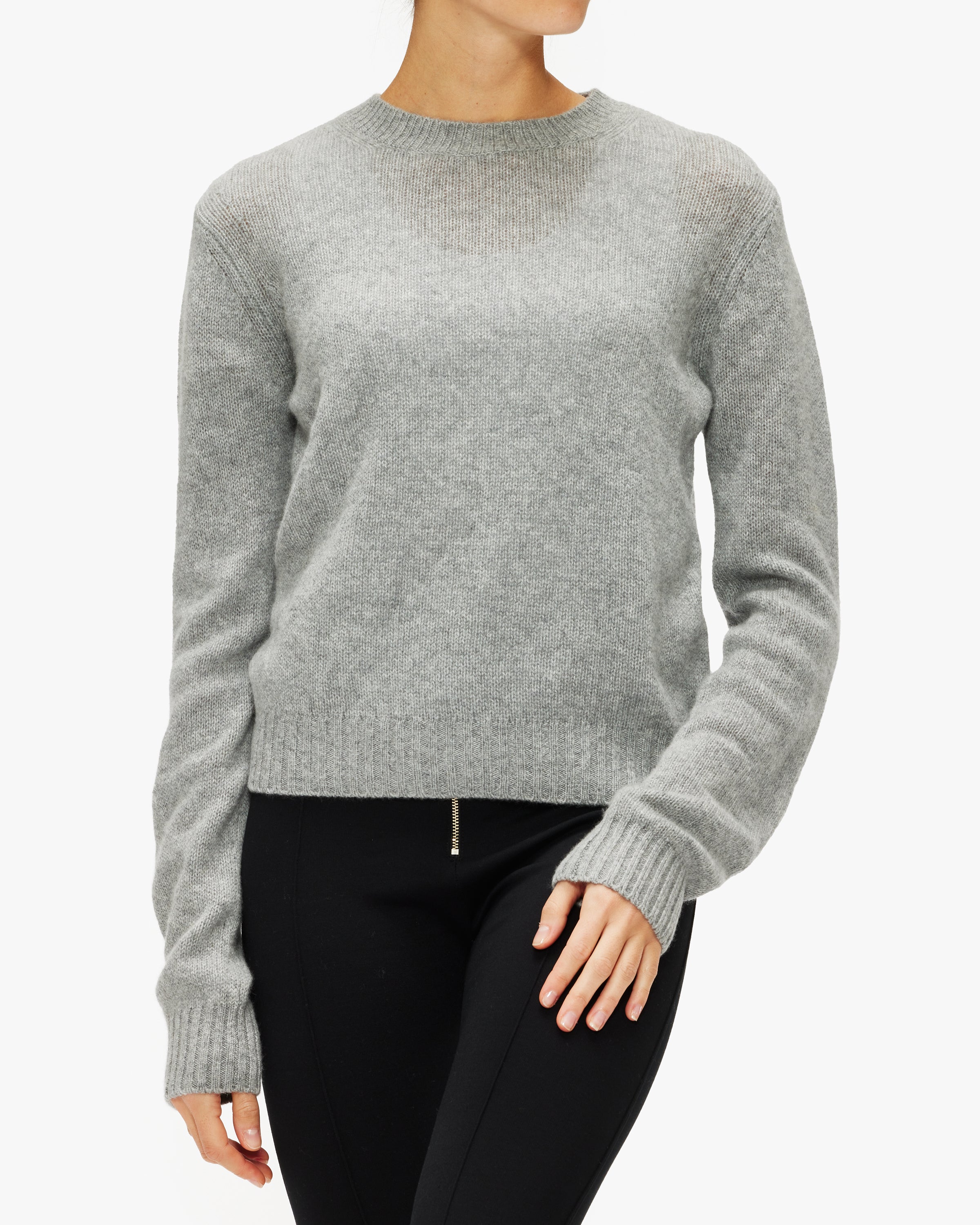 Enza Costa Cashmere Easy Long Sleeve Crew