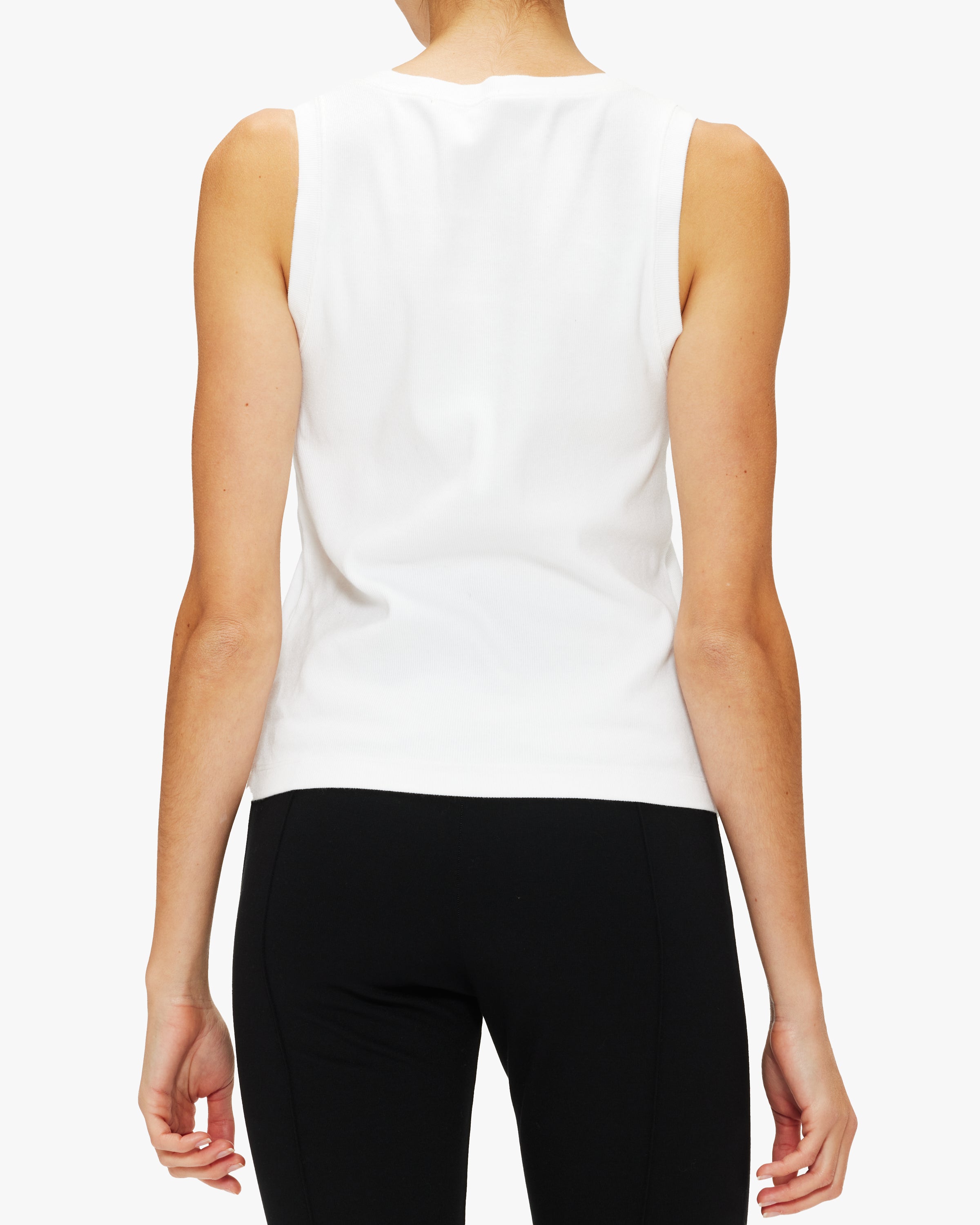 Enza Costa Supima Knit U Tank