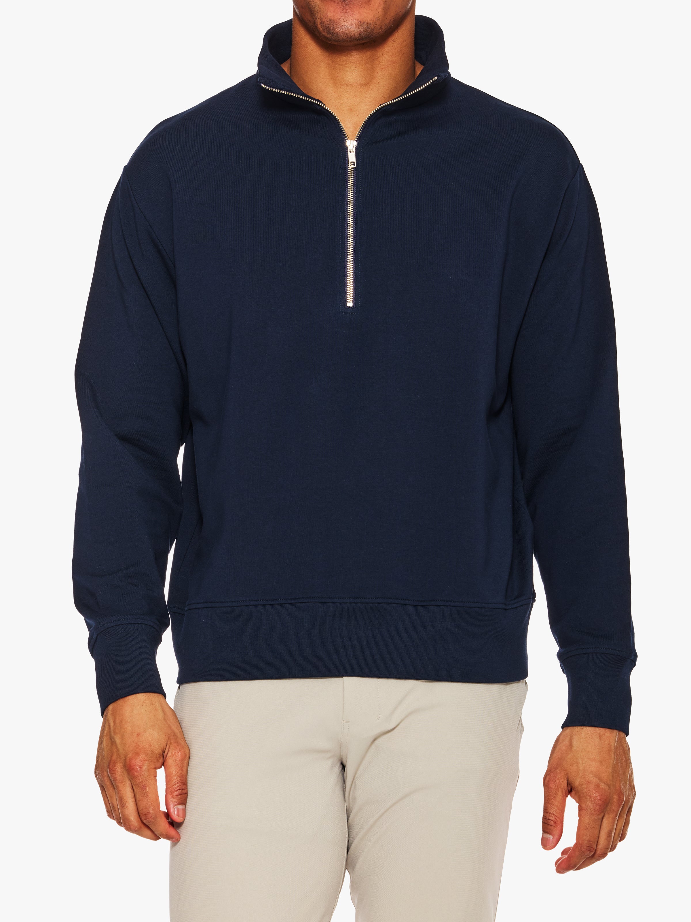 Handvaerk Relaxed Half-Zip Sweatshirt