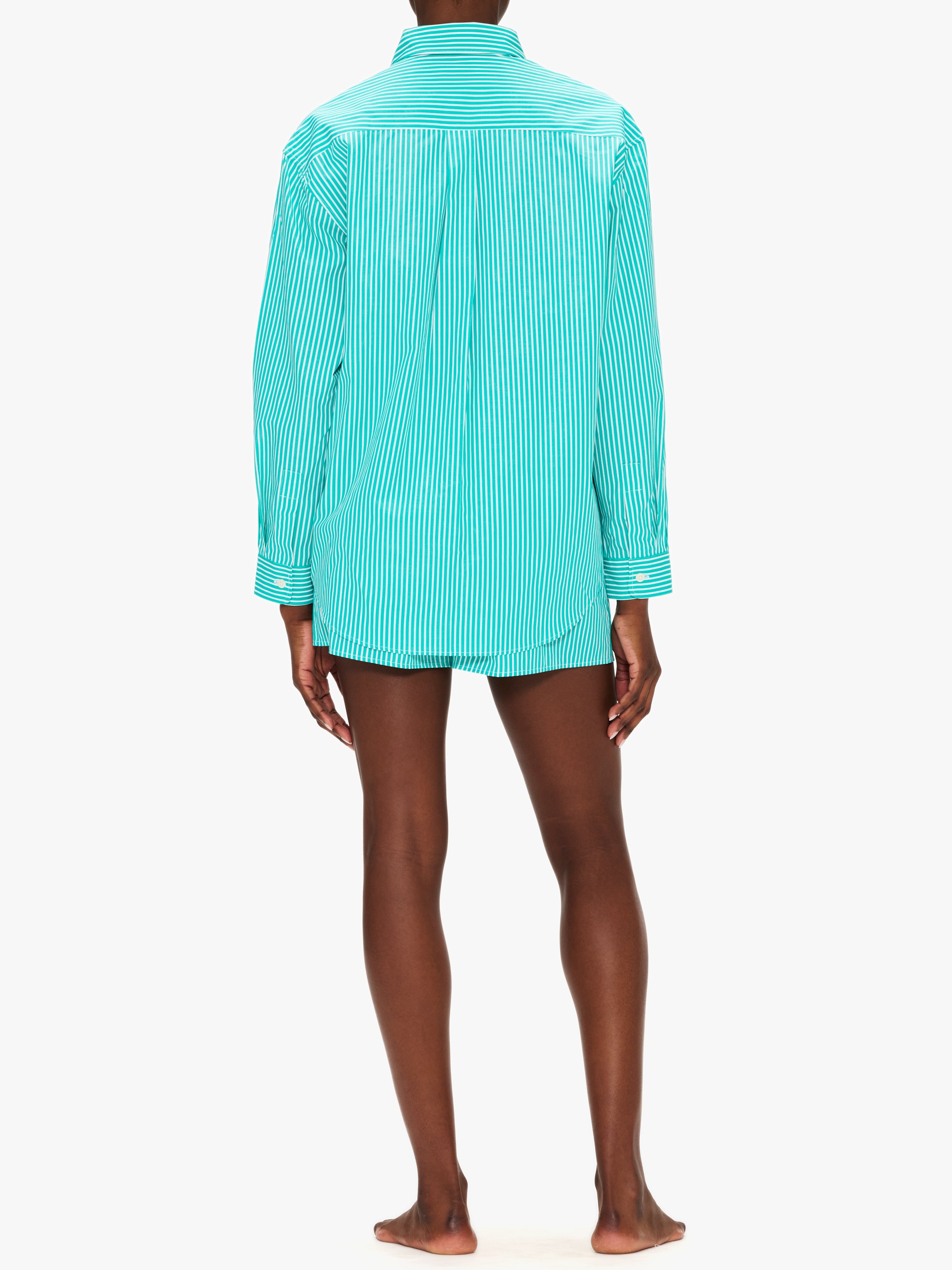 Sporty & Rich NY Crest Oversized Shirt