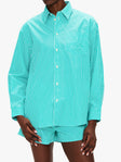 Sporty & Rich NY Crest Oversized Shirt