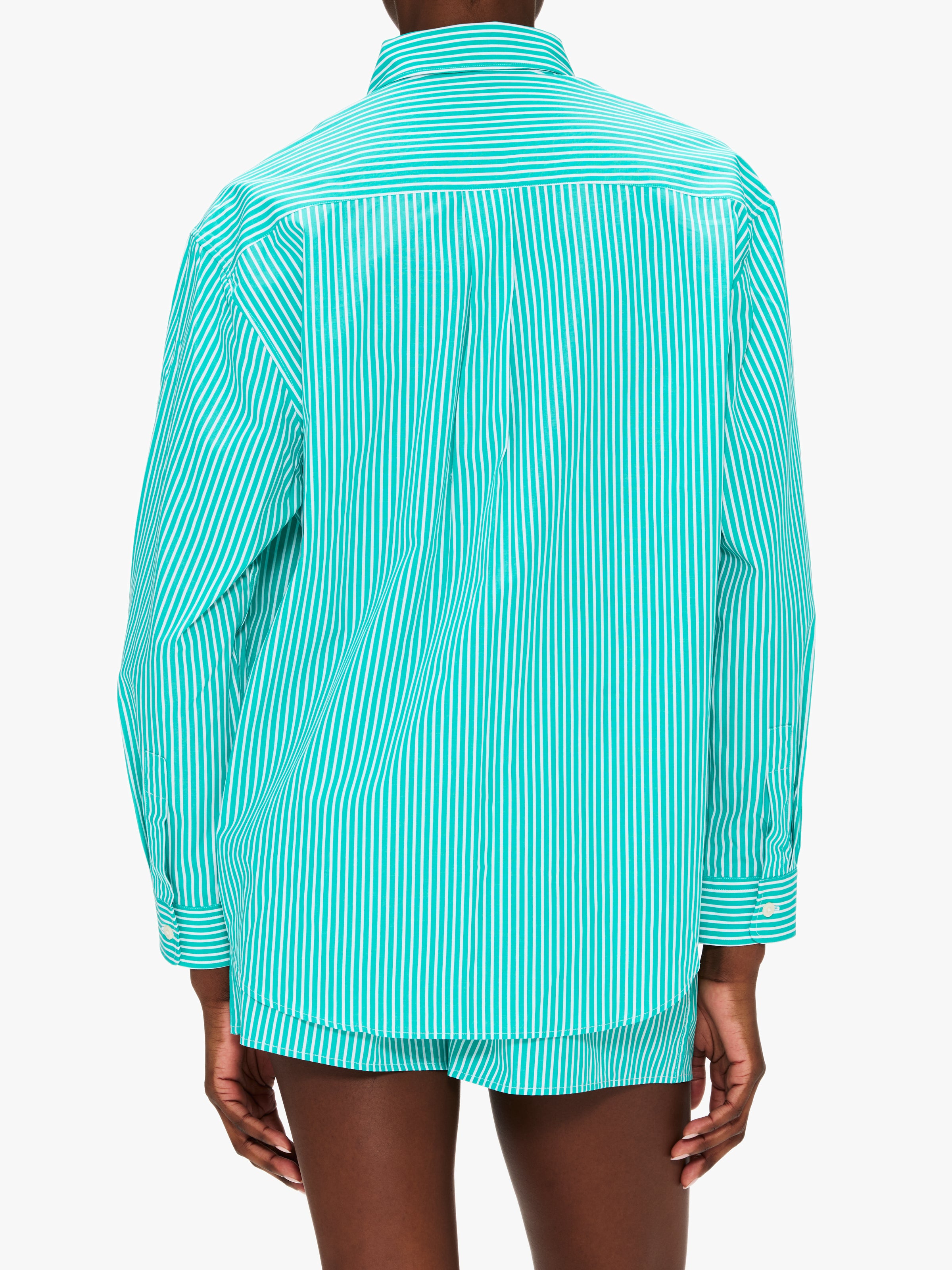 Sporty & Rich NY Crest Oversized Shirt