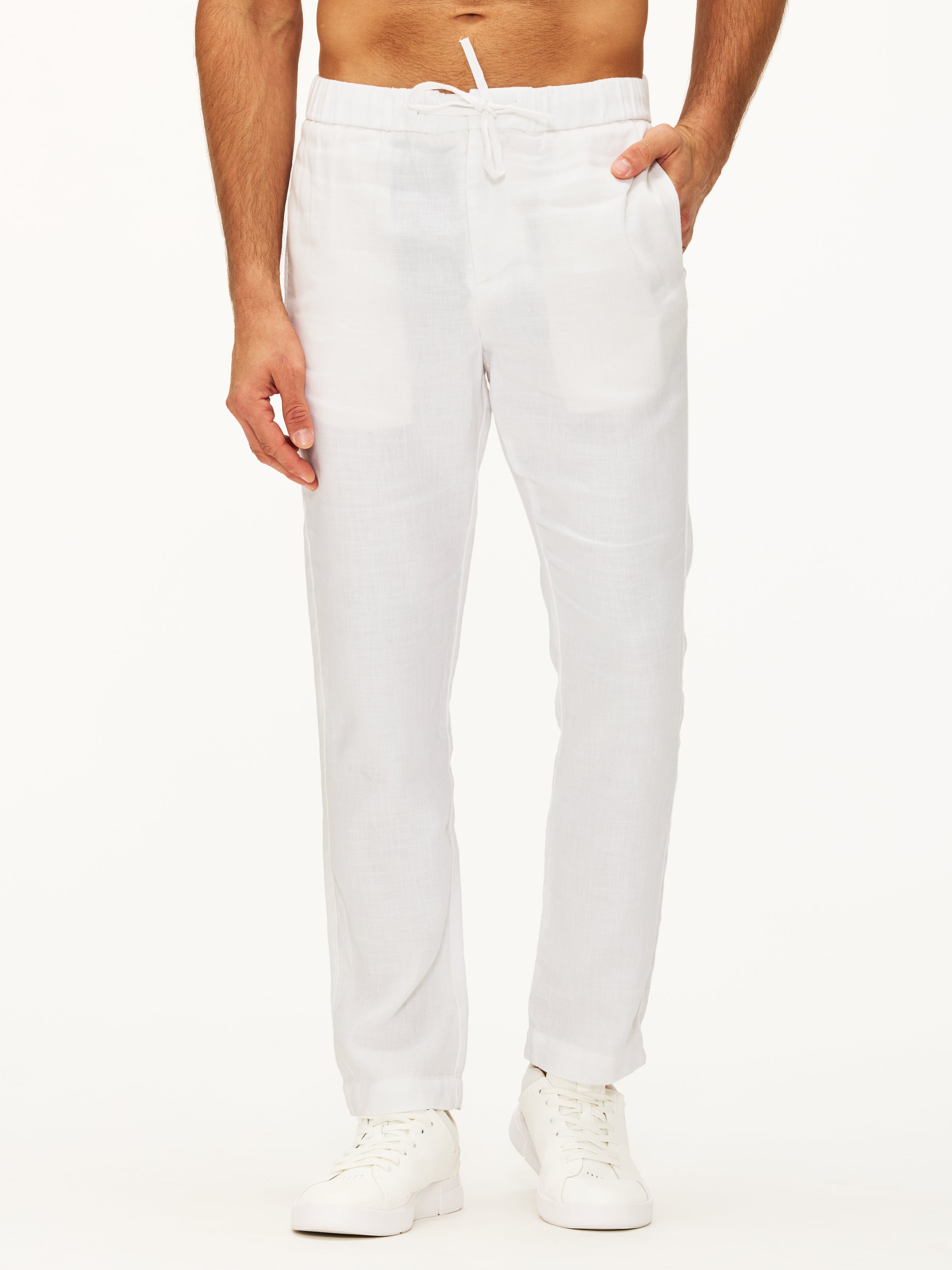 Frescobol Carioca Oscar Linen Chinos