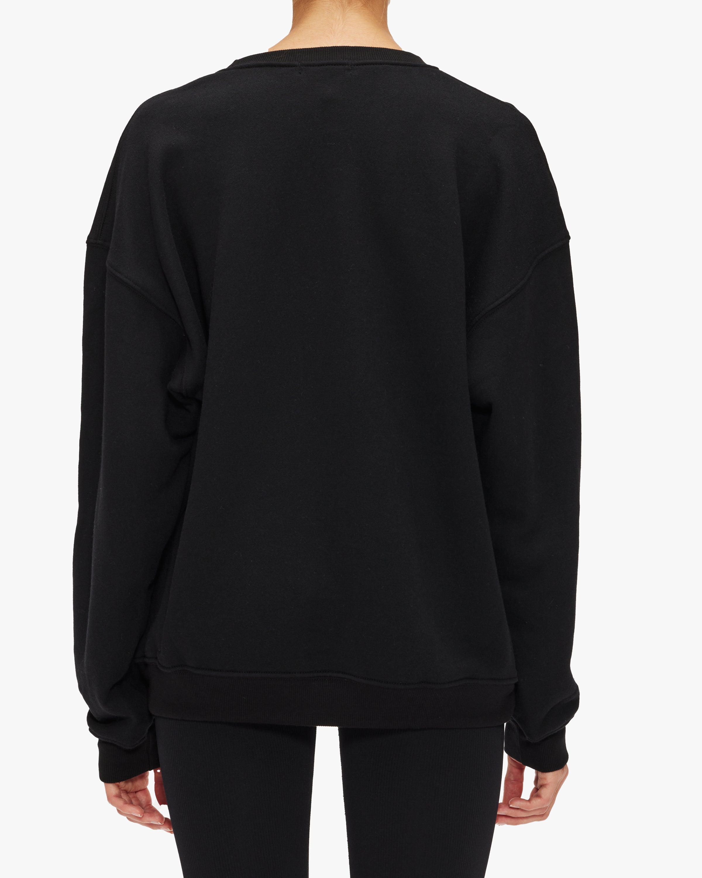 Eterne Oversized Crewneck Sweat Shirt