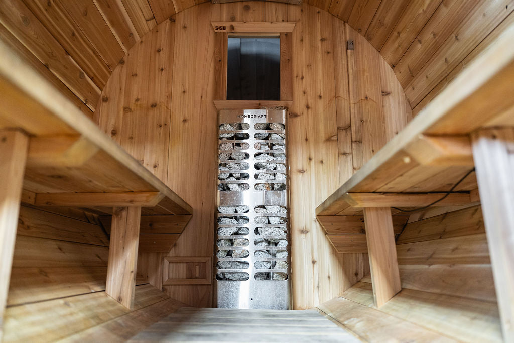 The Edwin Barrel Sauna