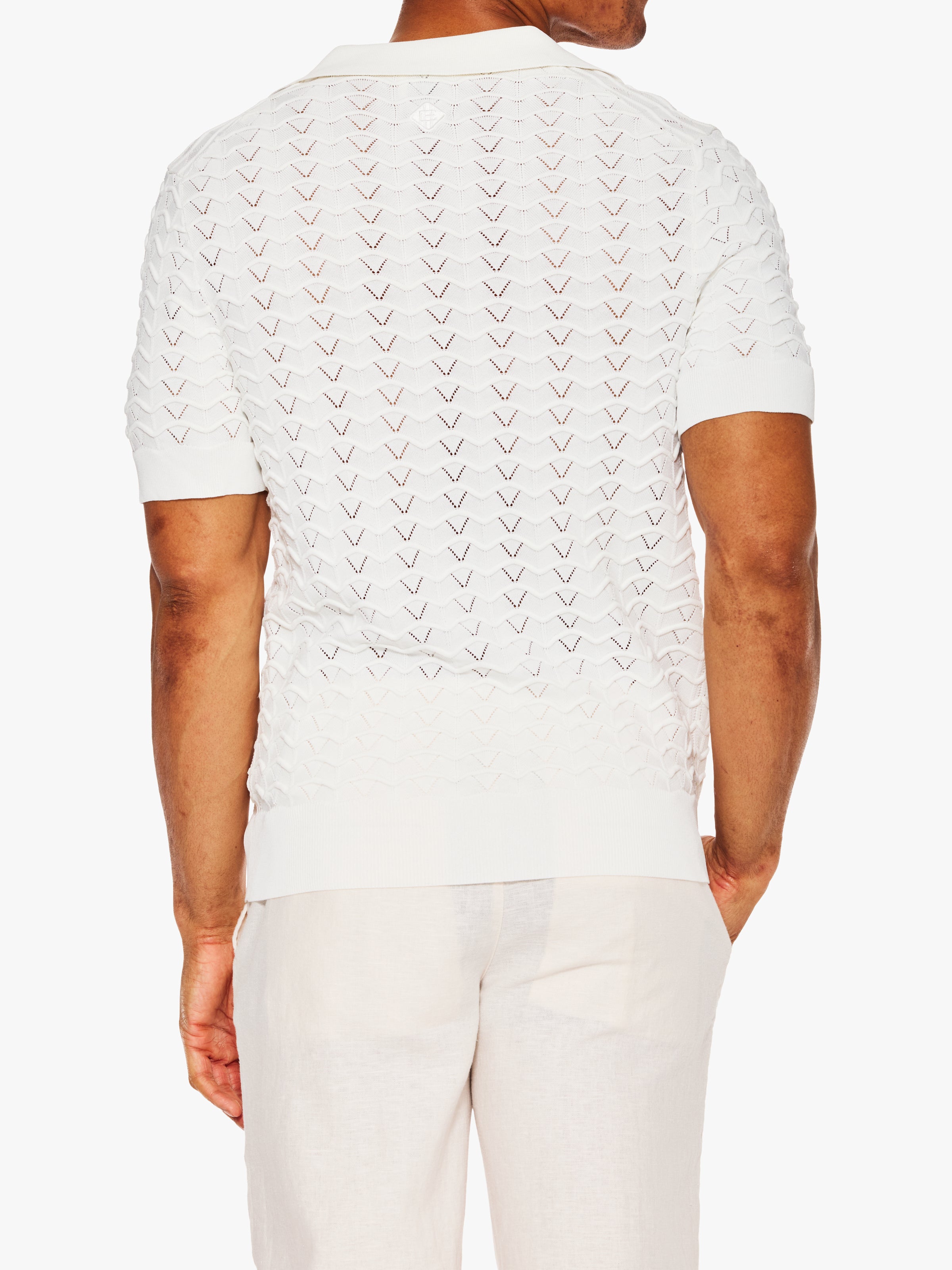 Che Ripple Polo Rayon