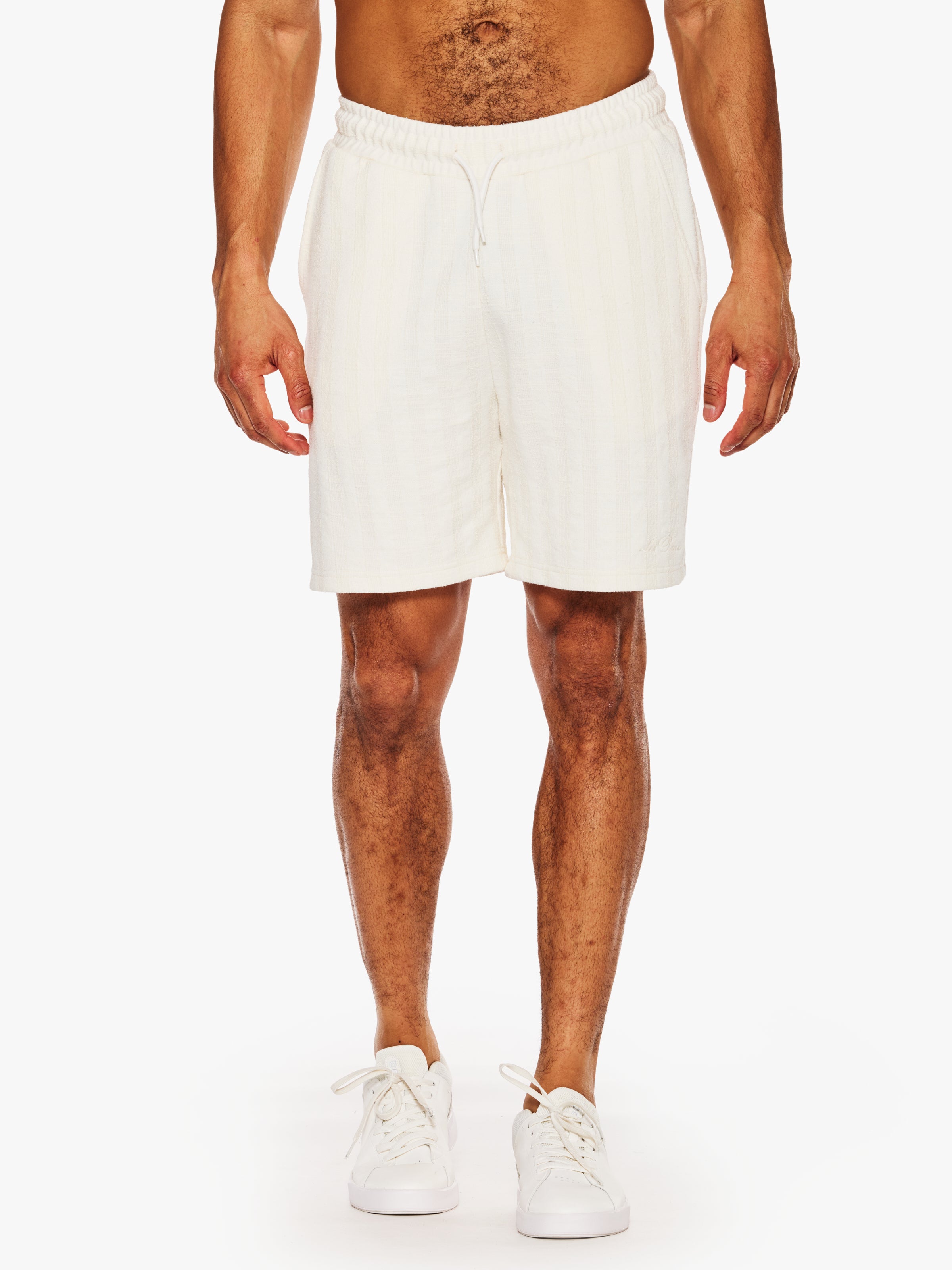 Les Deux Stripe Jacquard Shorts