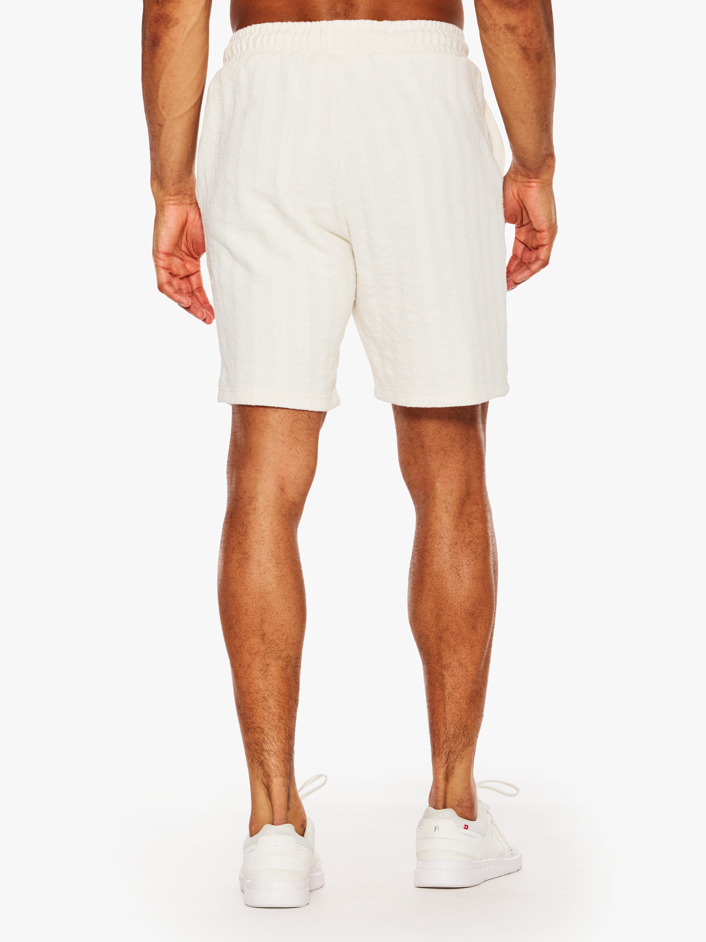 Les Deux Stripe Jacquard Shorts