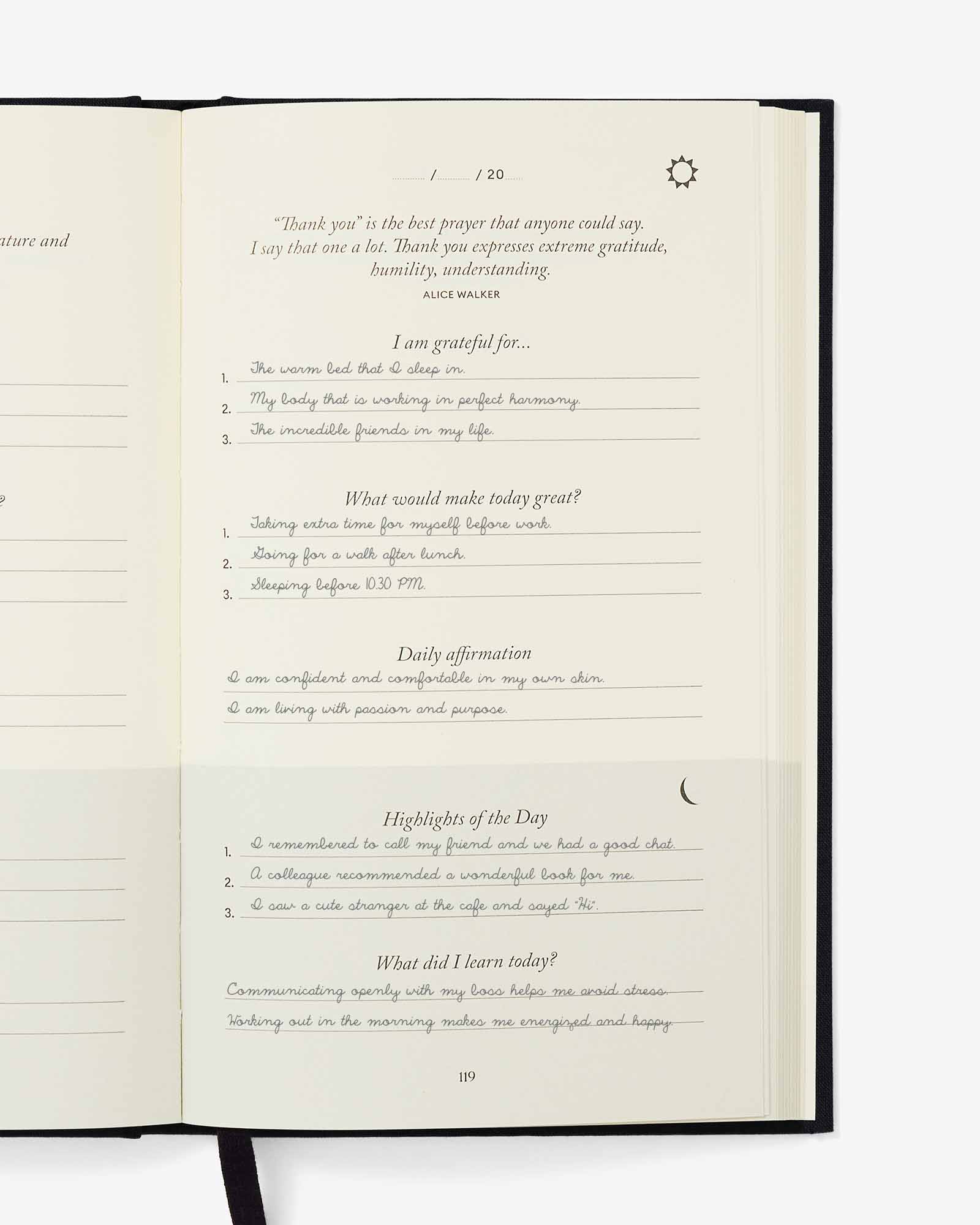 Intelligent Change The Five Minute Journal