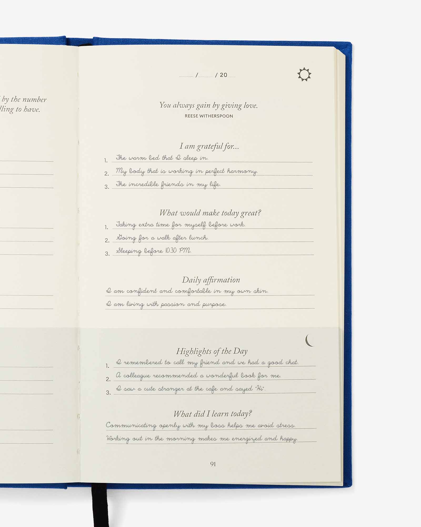 Intelligent Change The Five Minute Journal