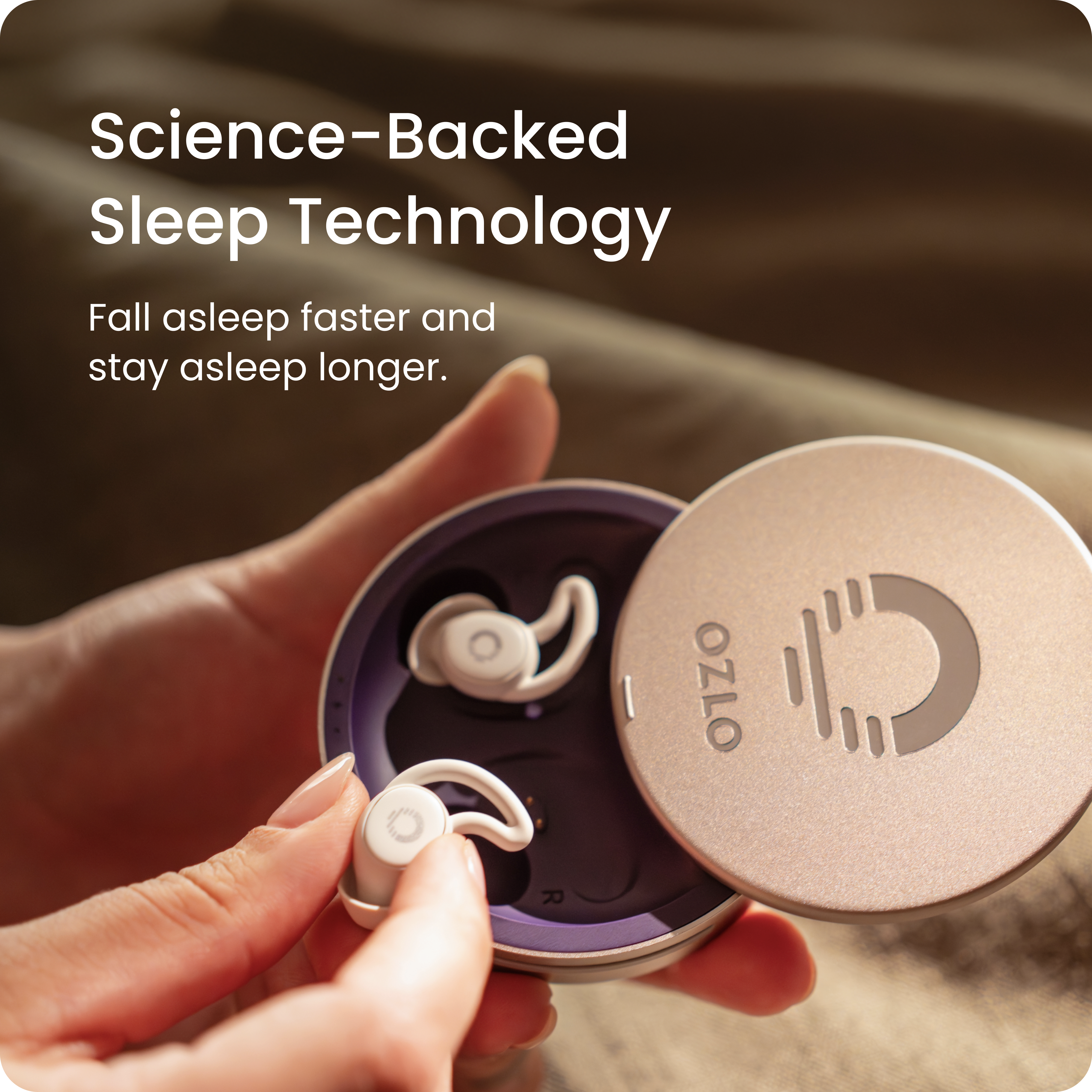 Ozlo Sleepbuds® -  Advanced Noise-Masking Sleep Earbuds