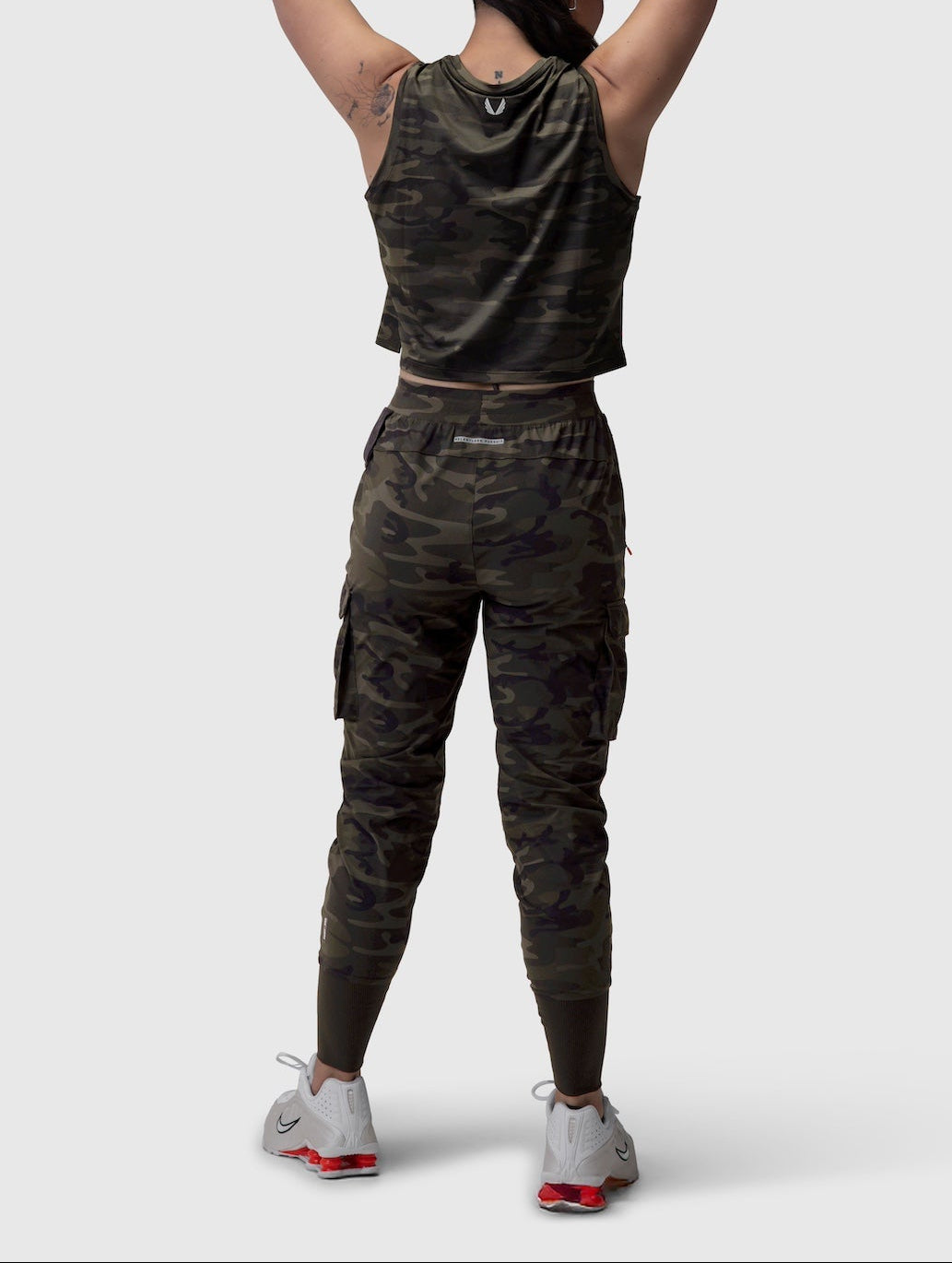 W020. AeroSilver® Tank Top - Dark Camo "RP"