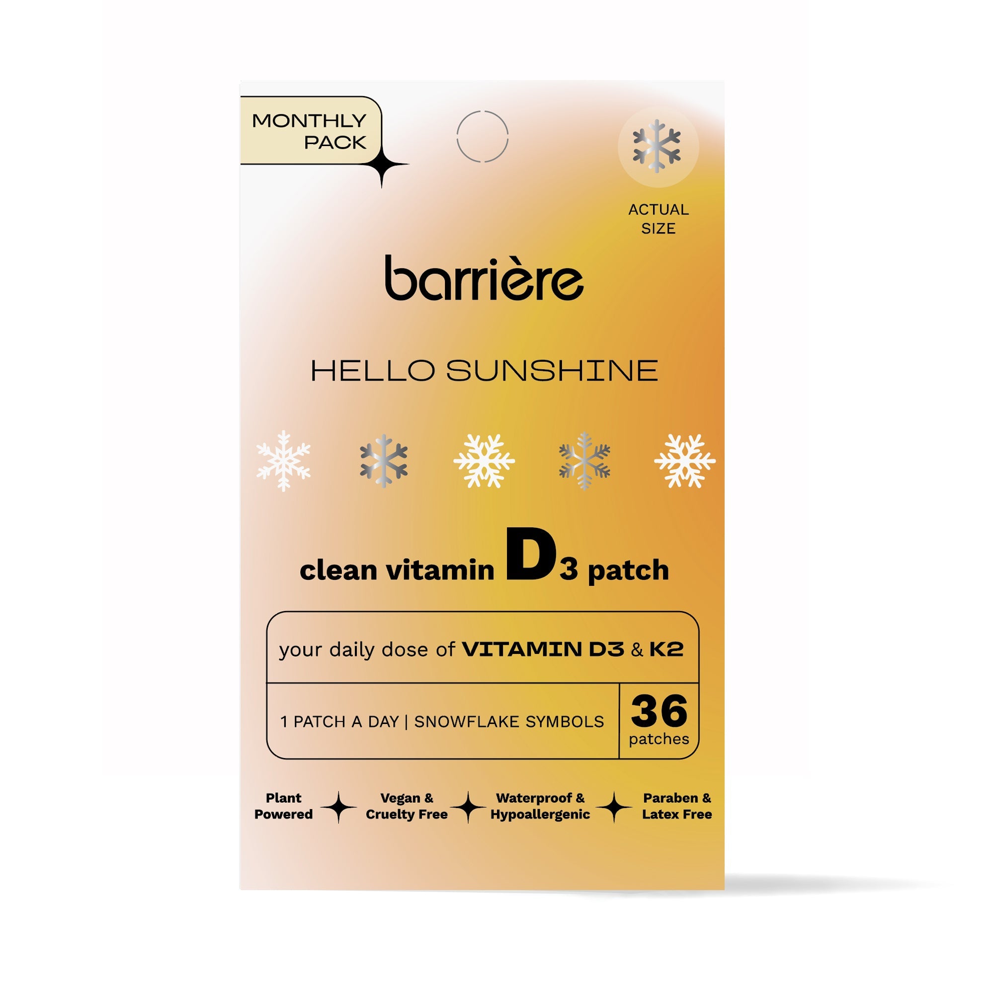 barrière Vitamin D Patch