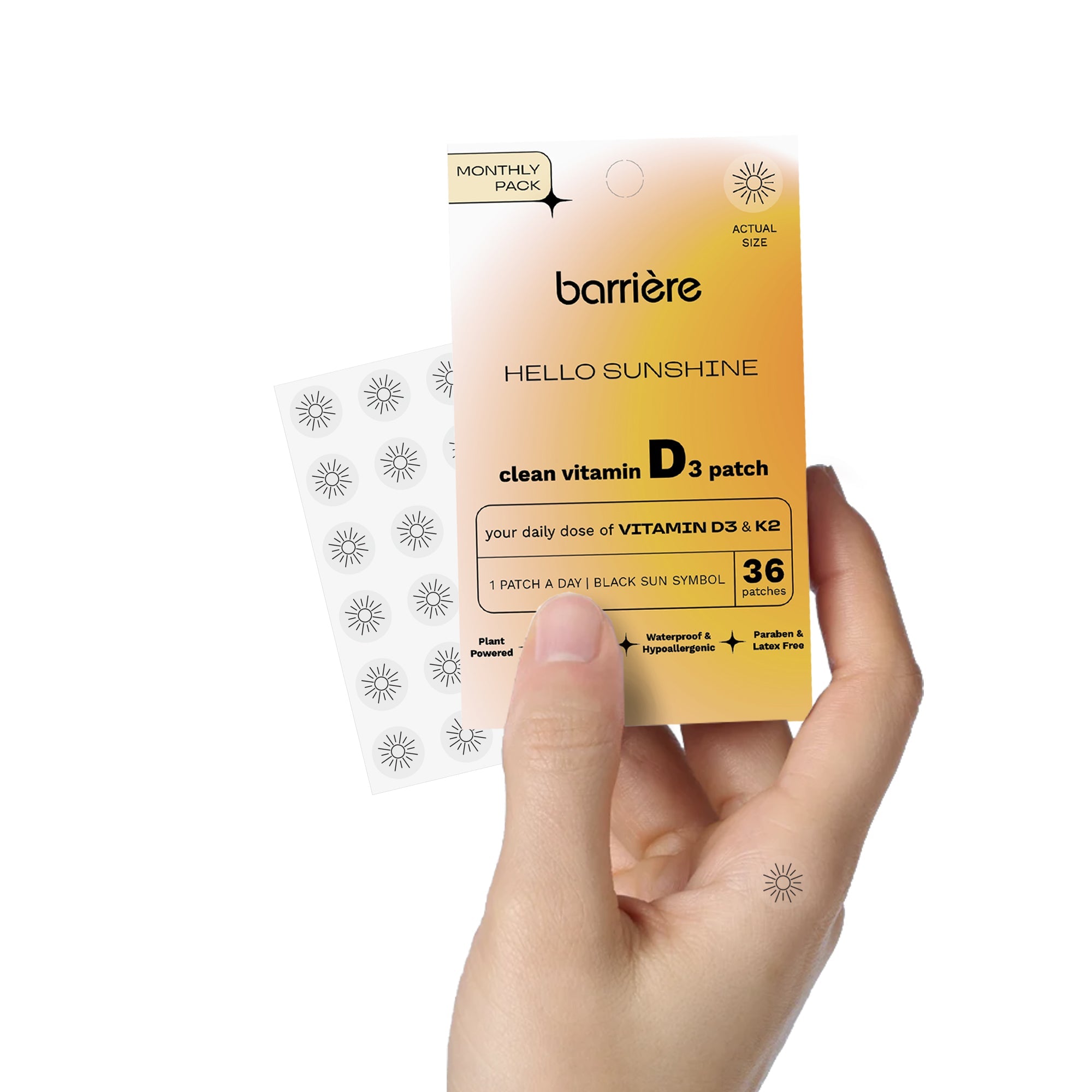 barrière Vitamin D Patch