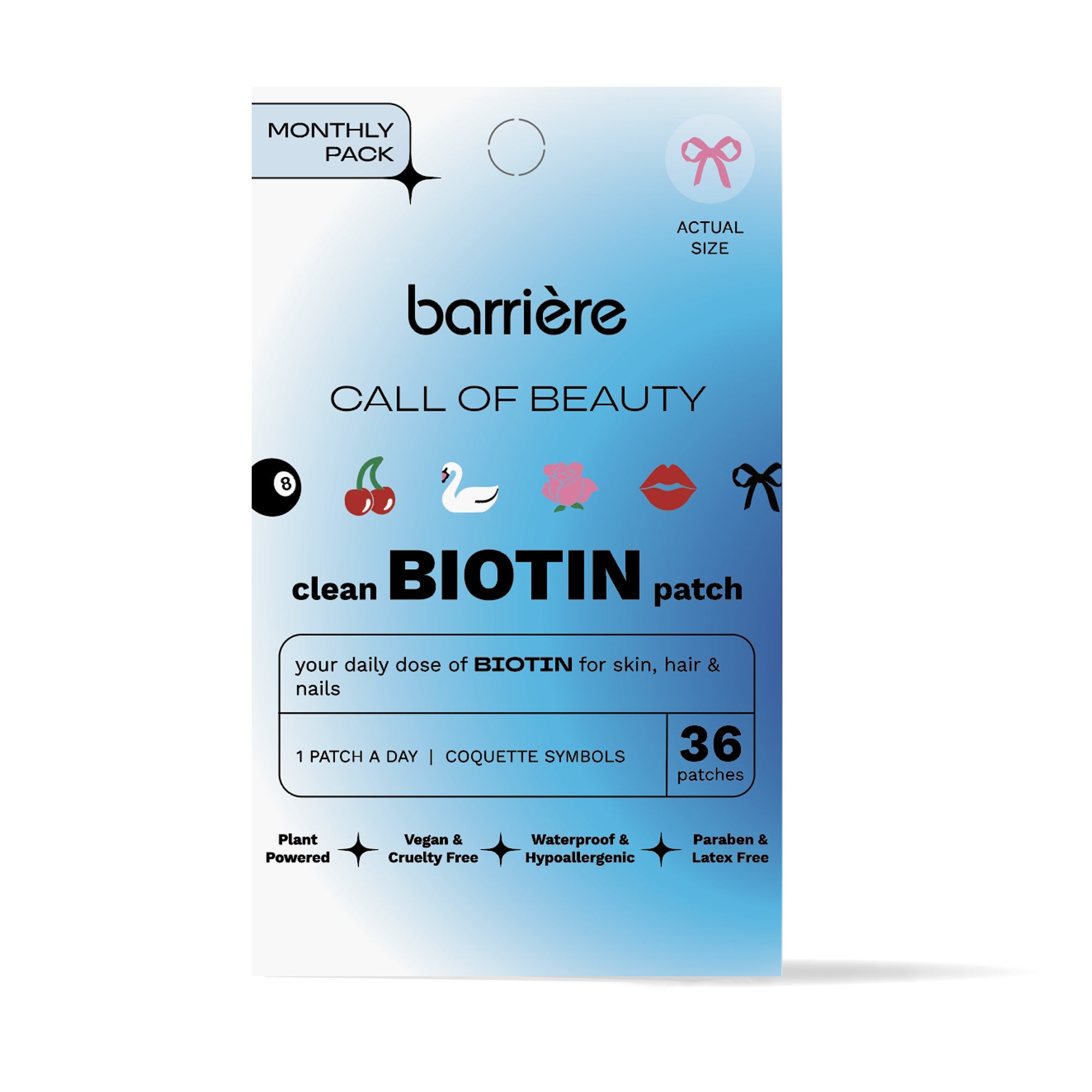 barrière Biotin (B7) Patch