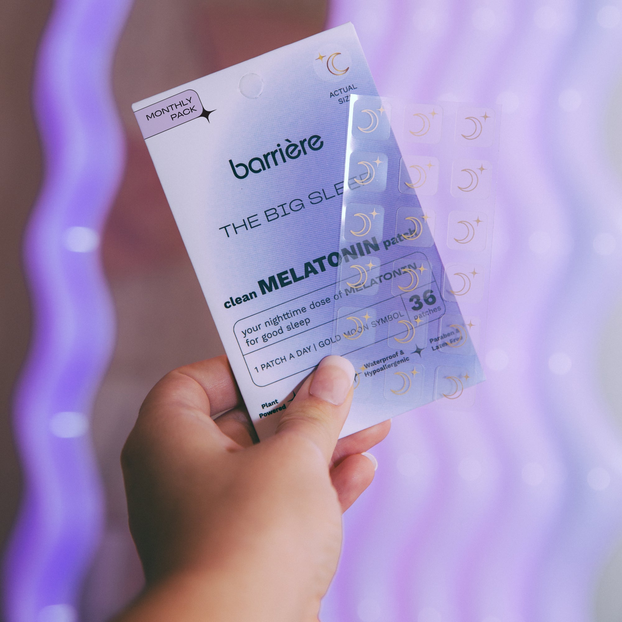 barrière Melatonin Sleep Patch