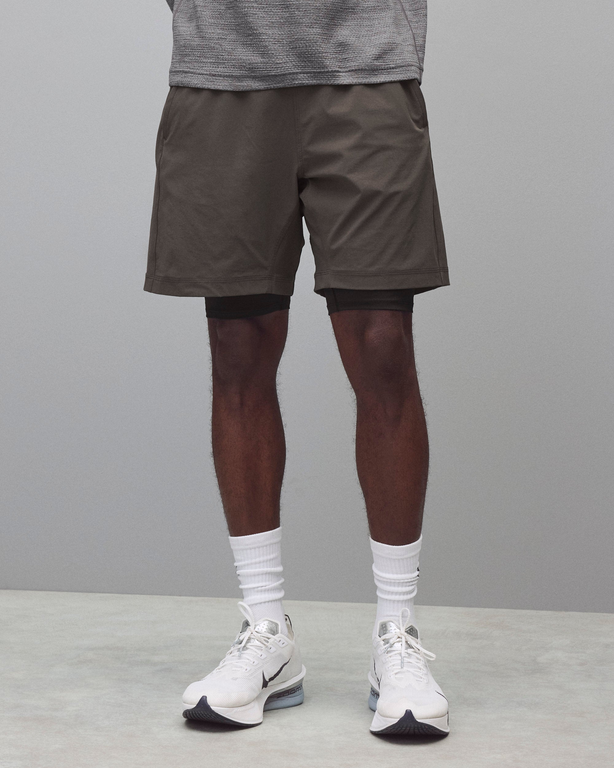 Reigning Champ 4-Way Stretch Nylon Combo Training Standard Shorts